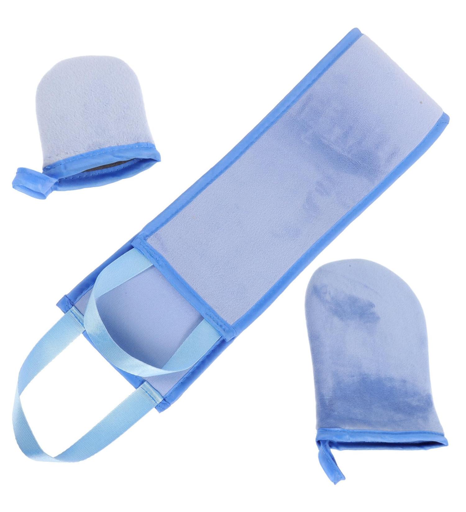 Beavorty 1 Set Gloves Tanning Finger Glove Applicator Lotion Back Applicator for Adult Self Tanning Back Applicator Self Tanning Applicator Kit Make up Flocking - Buy Online on GoSupps.com