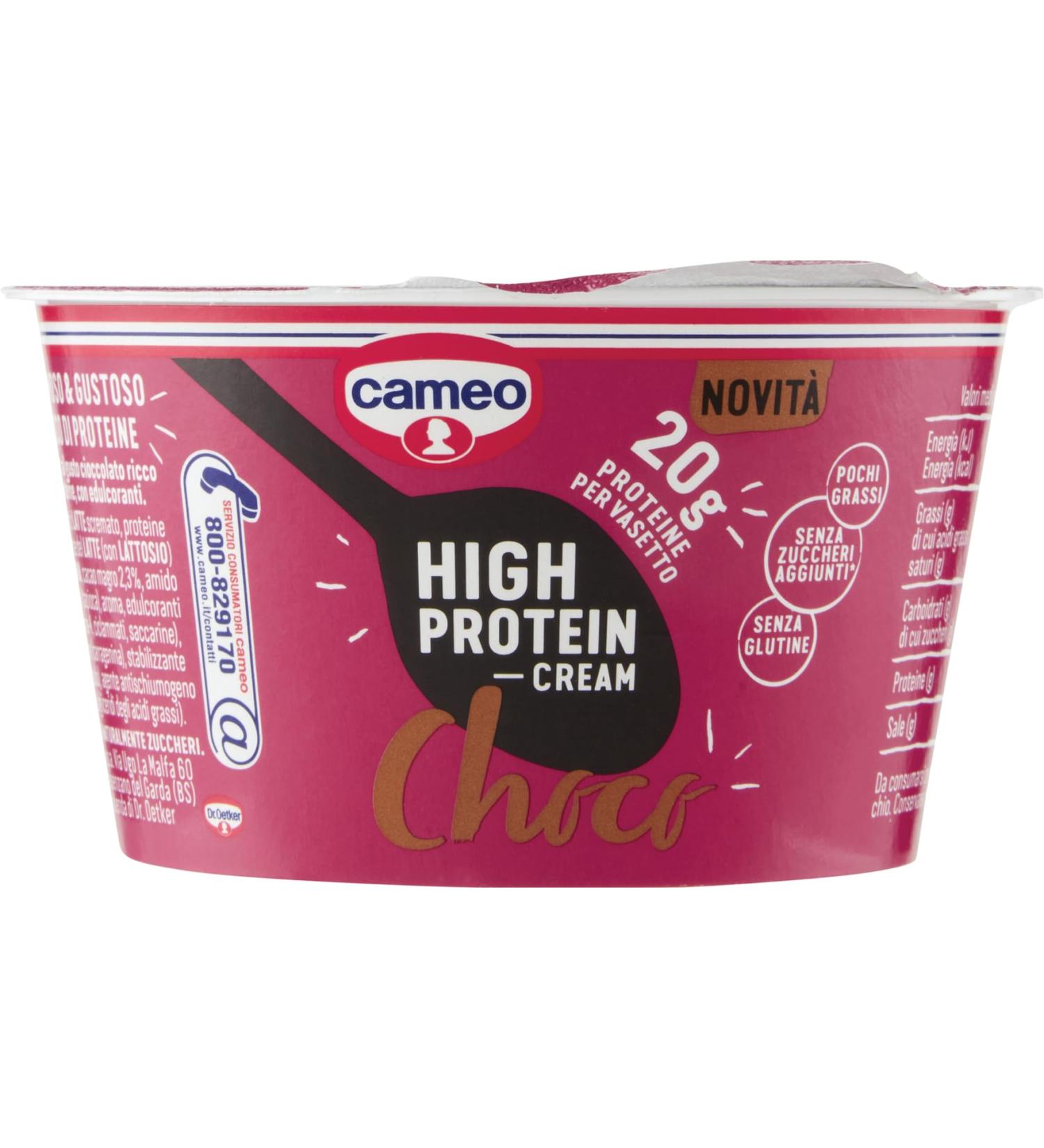 Cameo High Protein Cream Choco 200G 200g - Buy Online on GoSupps.com