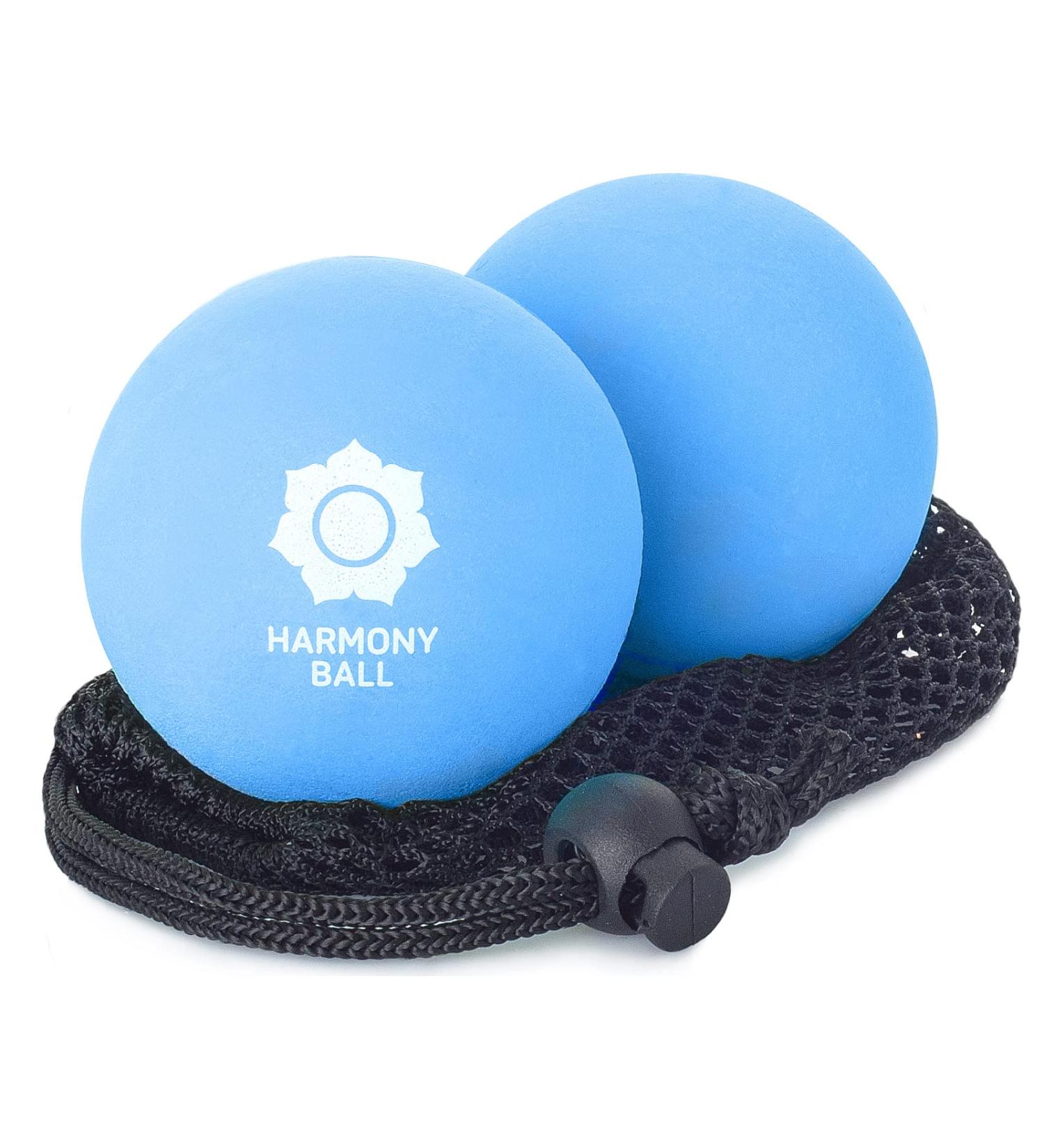 Buy Fascia Balls Set - 2 Natural Rubber Soft Balls for Fascia Training Yoga & Massage - 7.2 cm Diameter - International Shipping Available - Buy Online on GoSupps.com