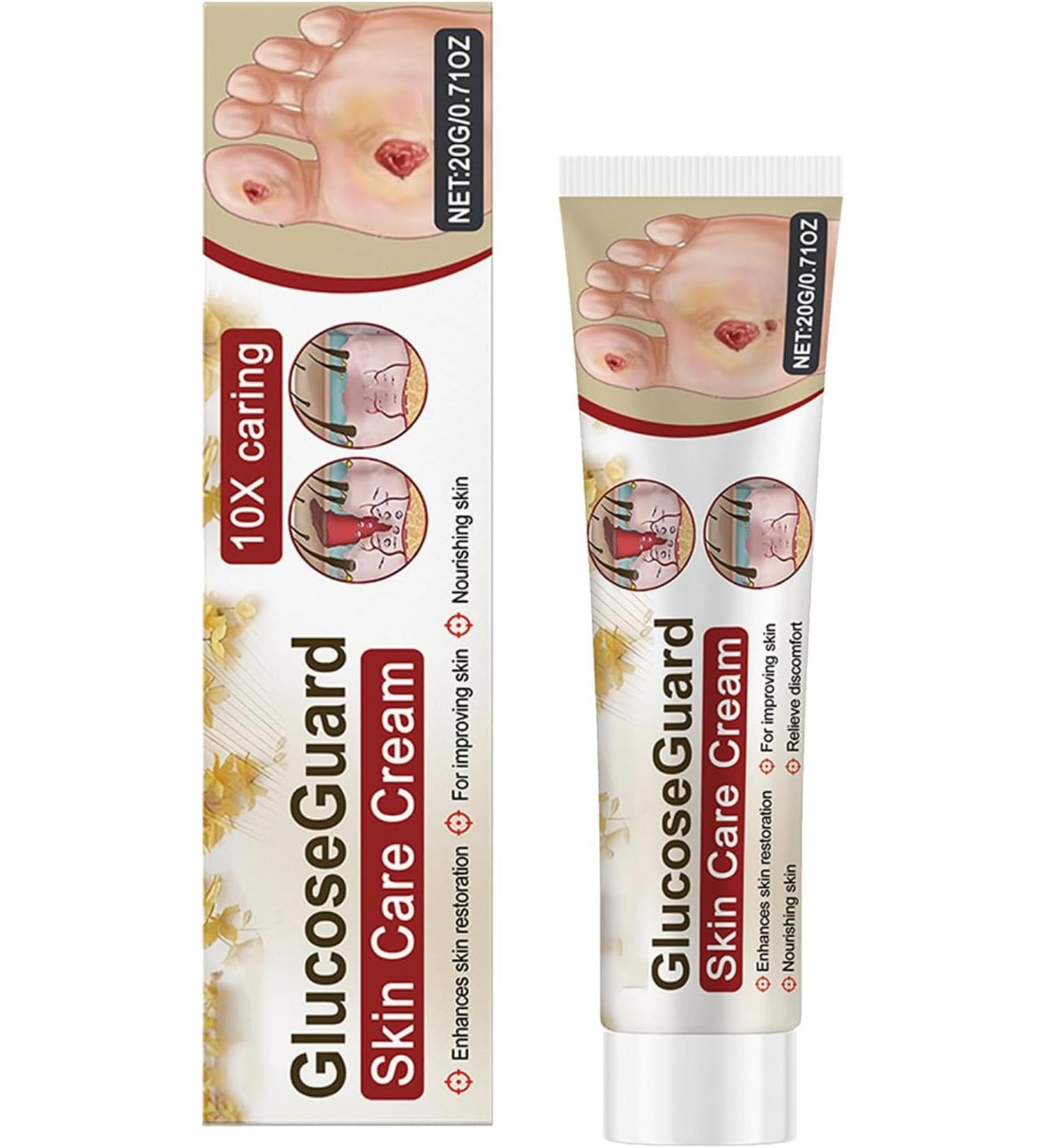 Attdx Glucoseguard Cr me de sauvetage de la peau cr me Attdx Glucoseguard cr mes de soin des pieds cr mes saines pour les pieds apaise et nourrit la peau s che des pieds et du corps (1) - Buy Online on GoSupps.com