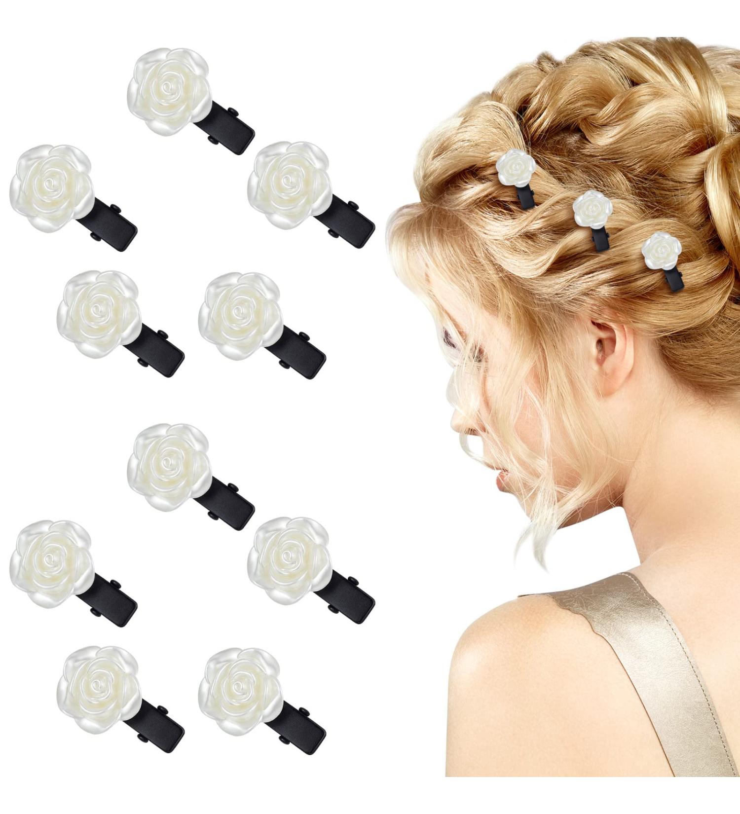 24-Piece Flower Hair Clips Set for Kids | Cute Baby Hair Accessories | Perfect for Children - Buy Online on GoSupps.com