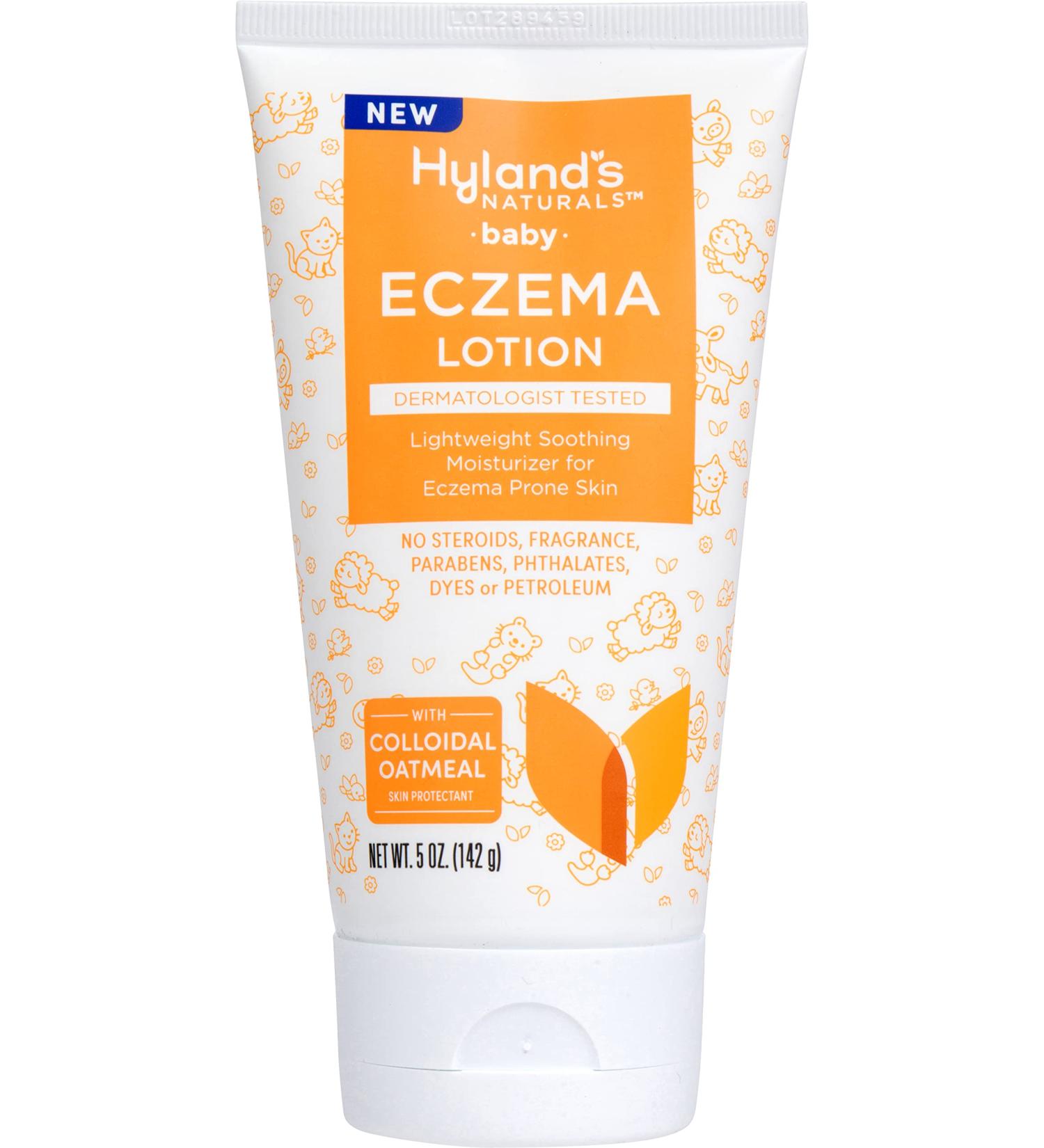 Hyland's Baby Eczema Lotion | Lightweight Moisturizer with Colloidal Oatmeal | Soothes Eczema-Prone Skin | 5 oz International Shipping - Buy Online on GoSupps.com