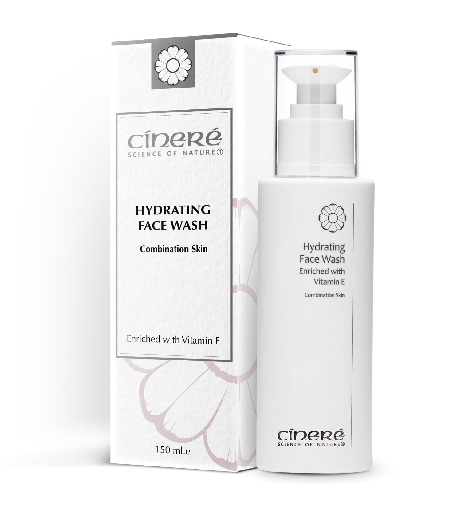 Hydrating Face Wash with Vitamin E - 150ml | Refreshing & Gentle Cleanser for All Skin Types - Buy Online on GoSupps.com