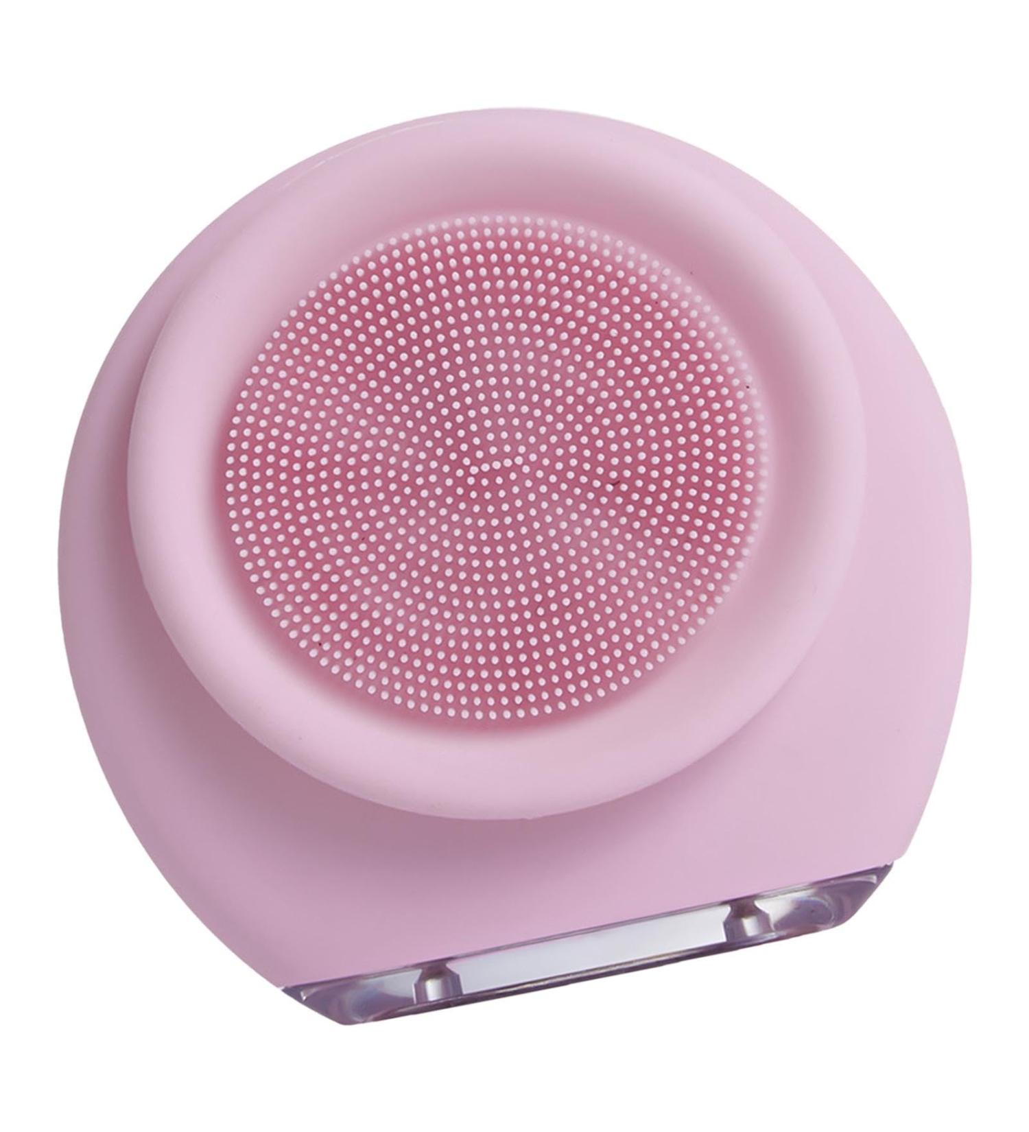 Silicone Face Scrubber Facial Cleansing Brush - Electric Face Brush Gentle Silicone Face Wash Brush Rejuvenating Facial Scrubber for Face Pink - Buy Online on GoSupps.com