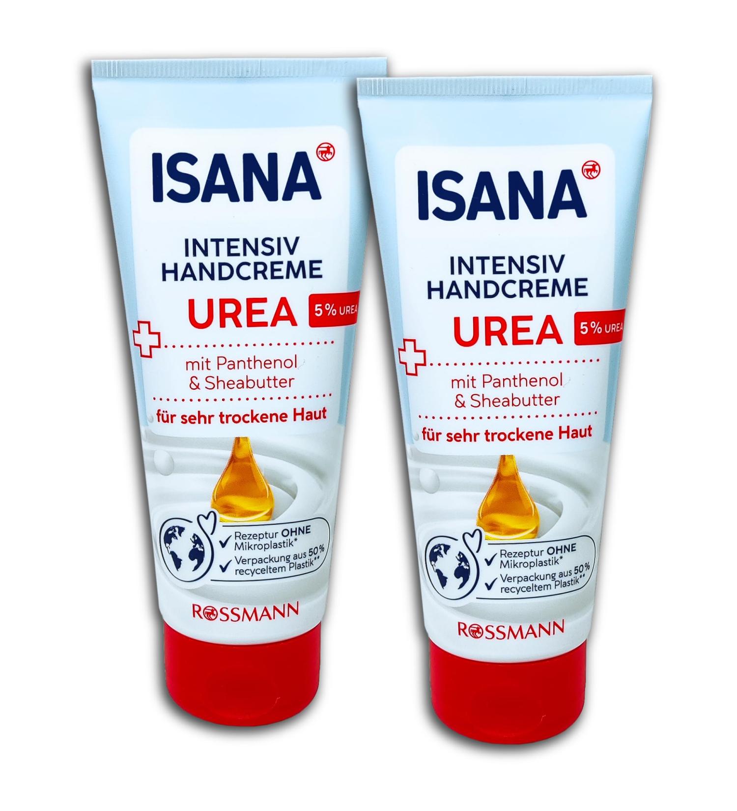 ISANA Hand Cream Rich Urea 2 x 100 ml