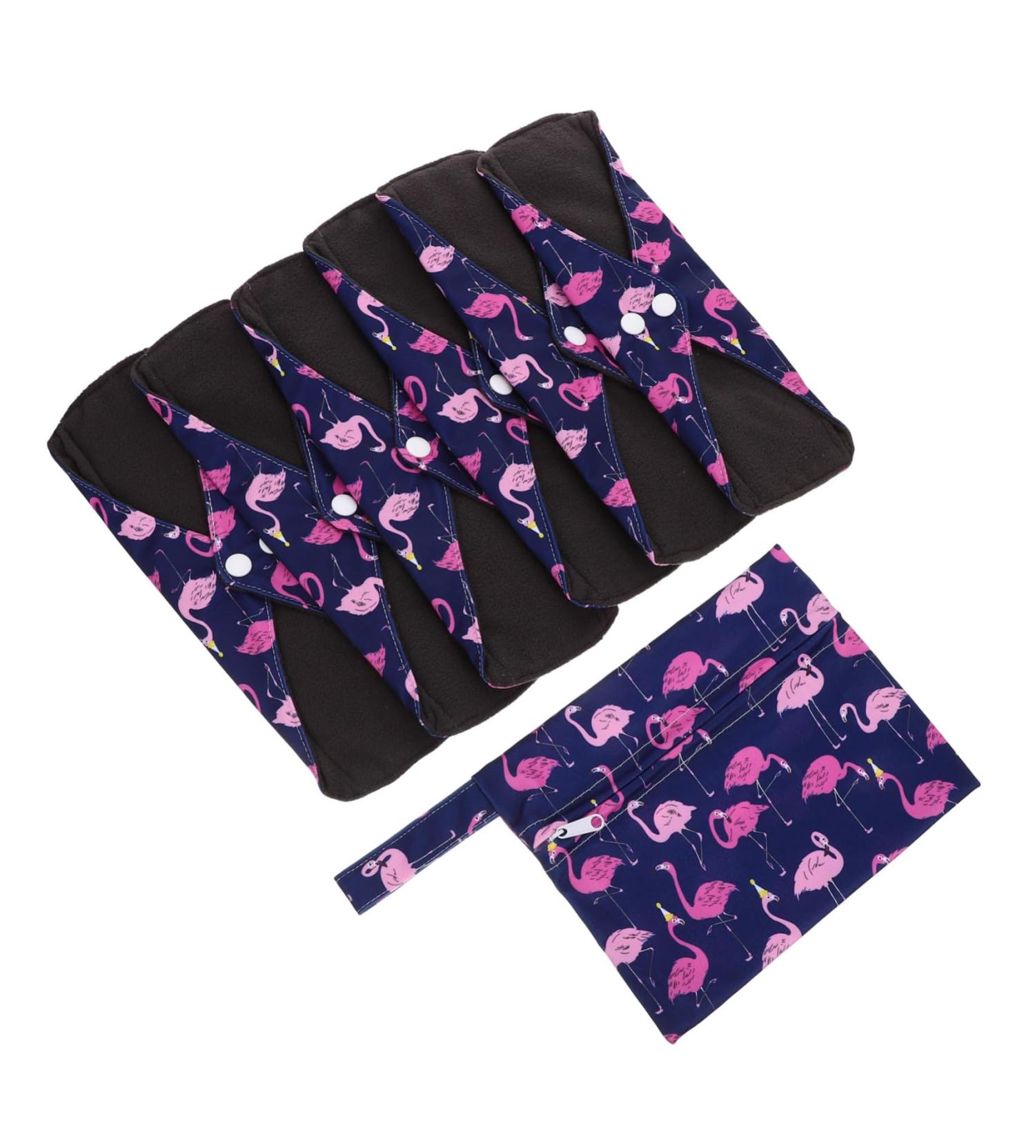 Buy Minkissy Women's Washable Menstruation Pads - Portable Eco-Friendly & Comfortable Feminine Care - Buy Online on GoSupps.com