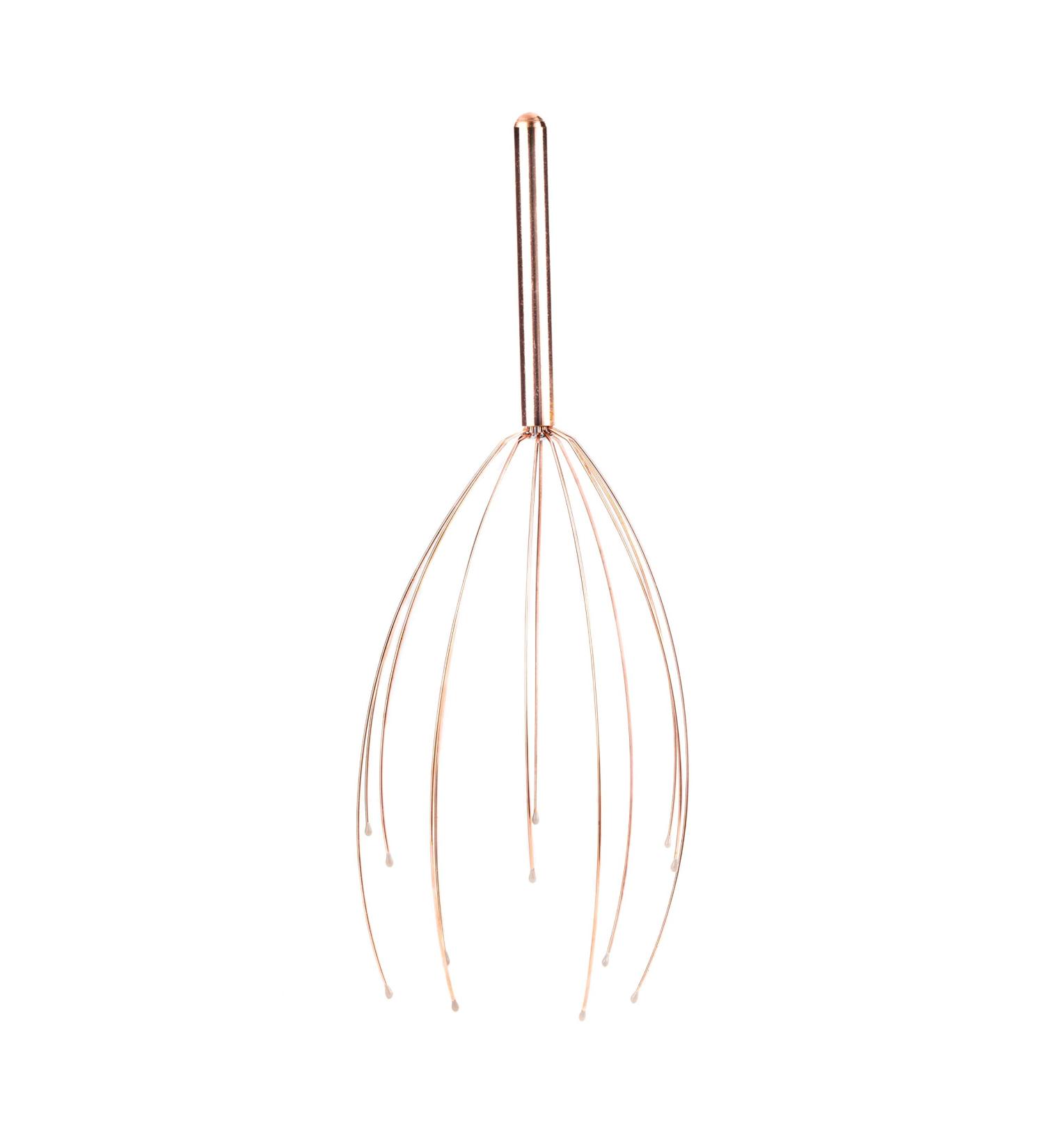 Kikkerland AR32 Head Massager - Premium Copper Massage Tool for Relaxation | Fast International Shipping - Buy Online on GoSupps.com