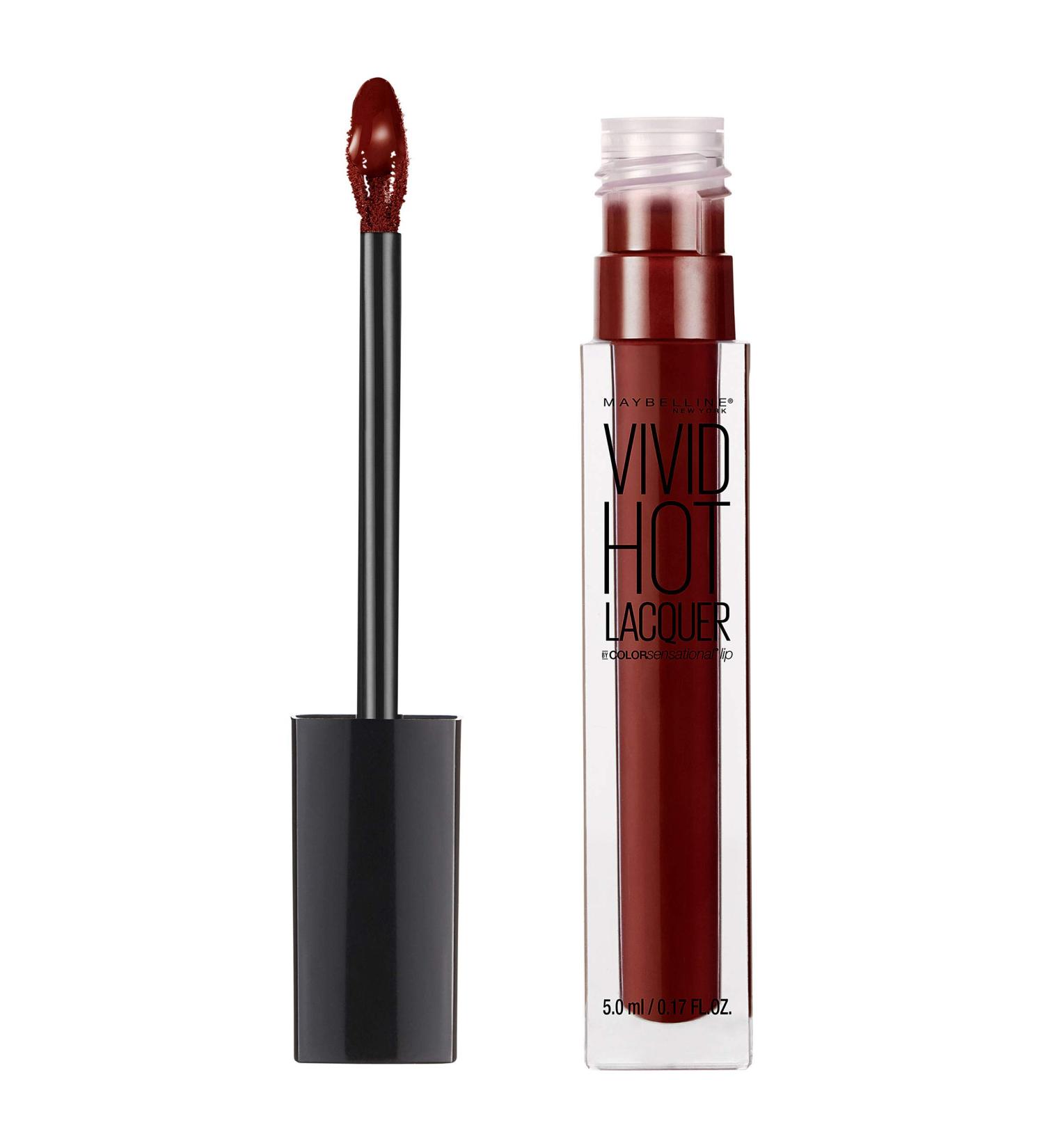 Buy Maybelline New York Color Sensational Vivid Hot Lacquer Lip Gloss - Classic | 0.17 fl. oz | Best Price & Fast International Shipping - Buy Online on GoSupps.com