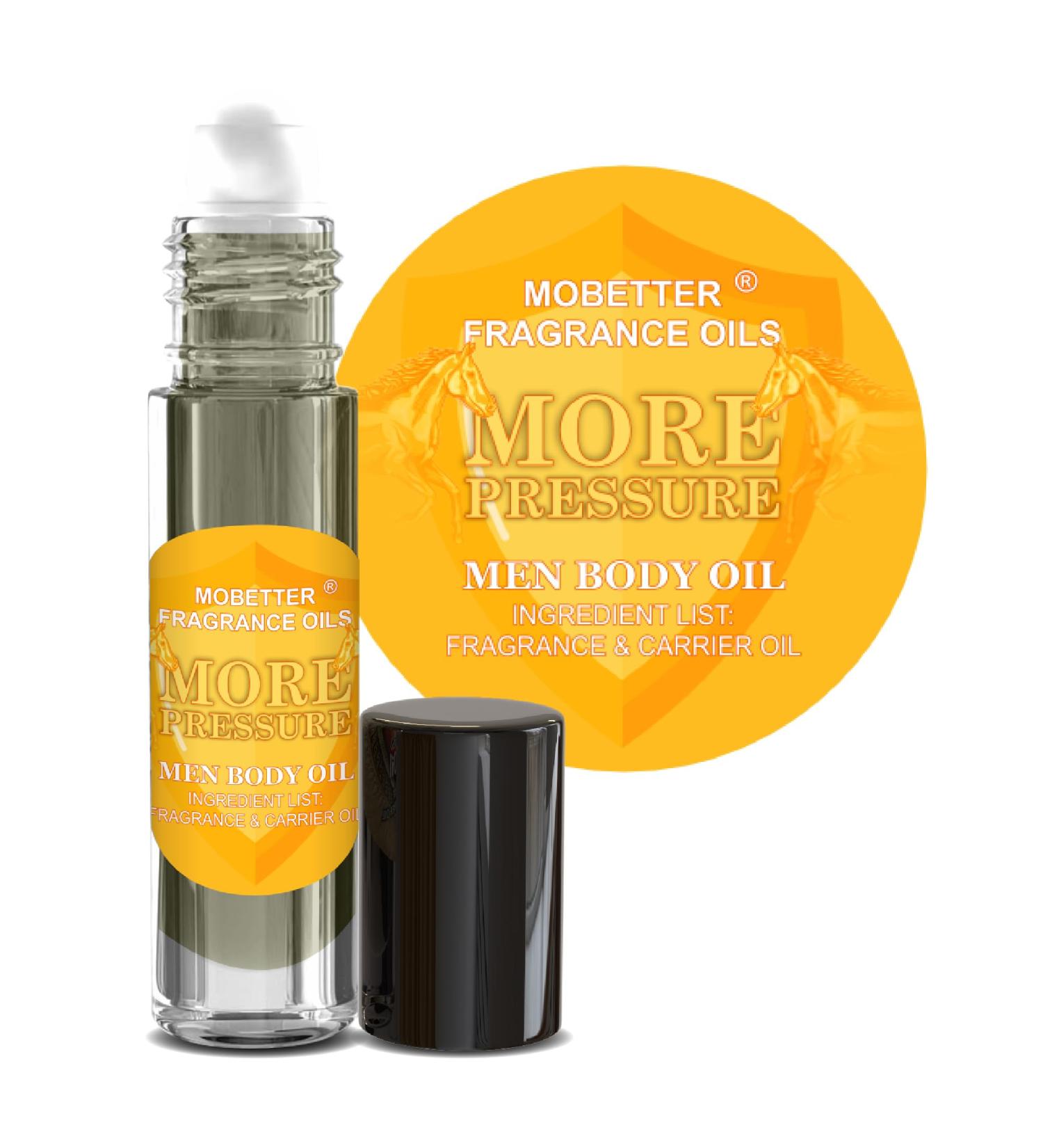 MOBETTER FRAGRANCE OILS More Pressure Fragrance Body Oil for Men - Buy Online on GoSupps.com