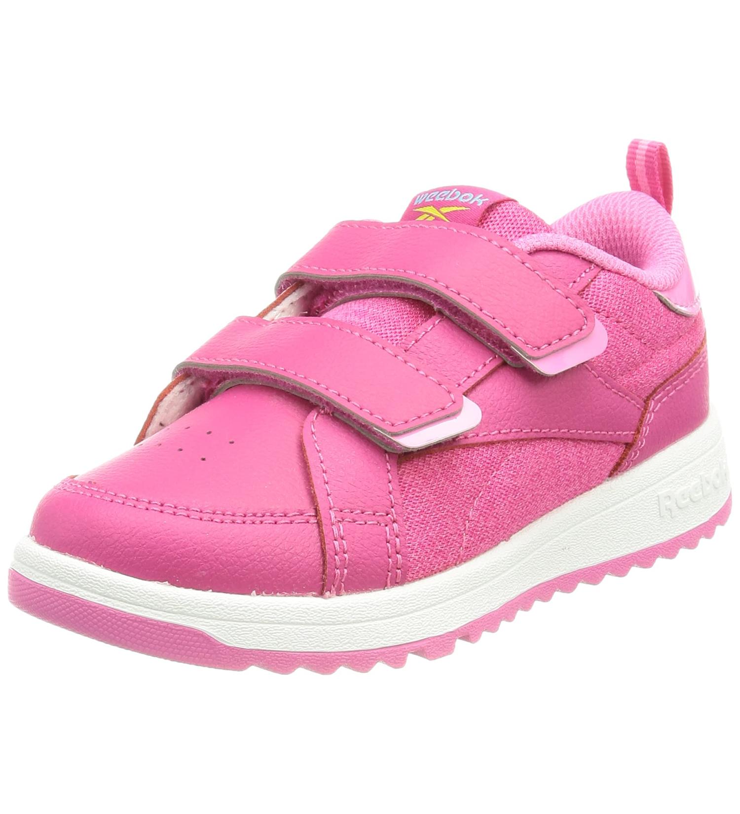 Reebok Baby Weebok Clasp Low Sneakers - Size 3.5 UK Child - Pursuit Pink - Buy Online on GoSupps.com
