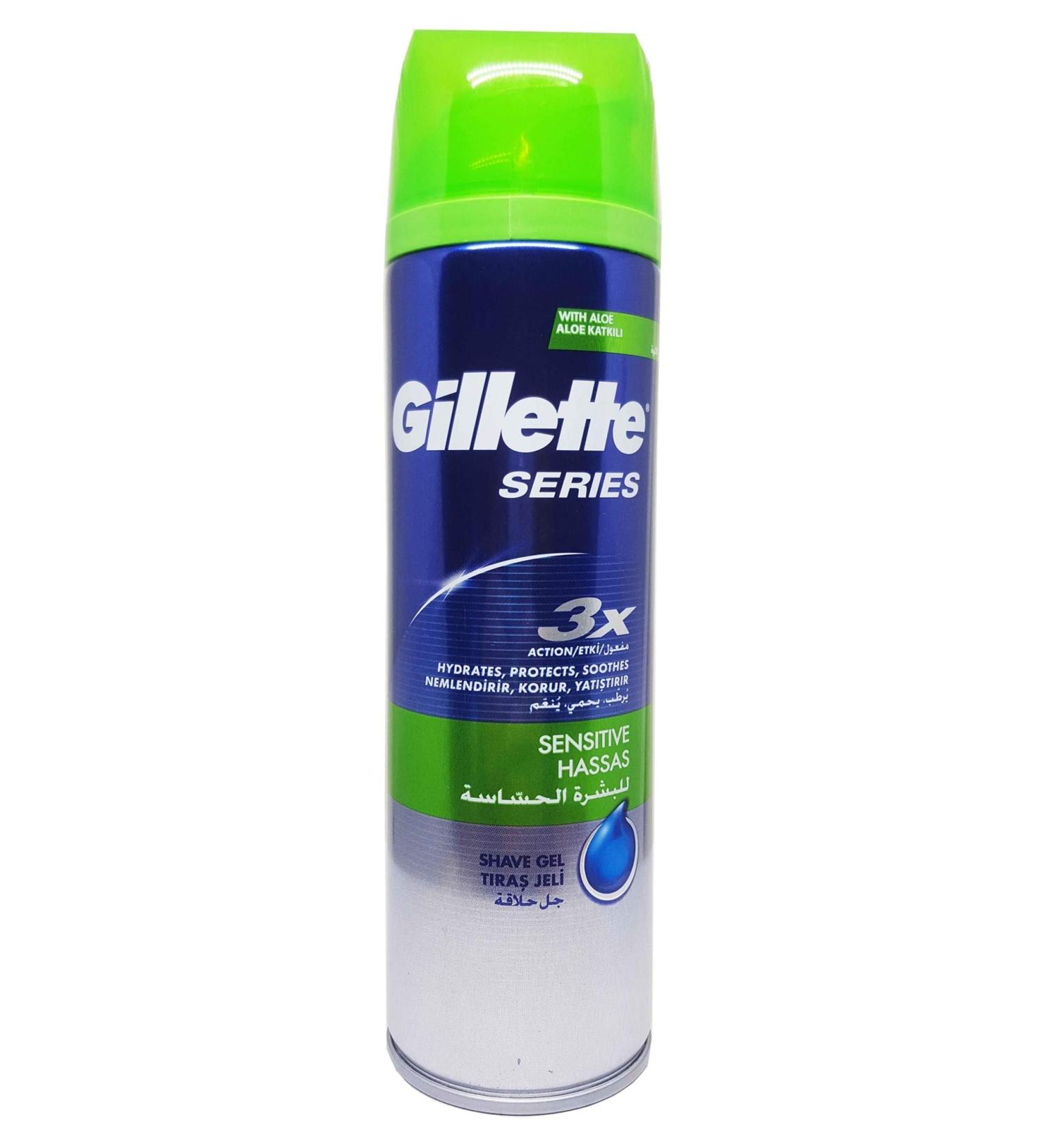  Gillette Series Beard Gel for sensitive skin 200 ml - Buy Online on GoSupps.com