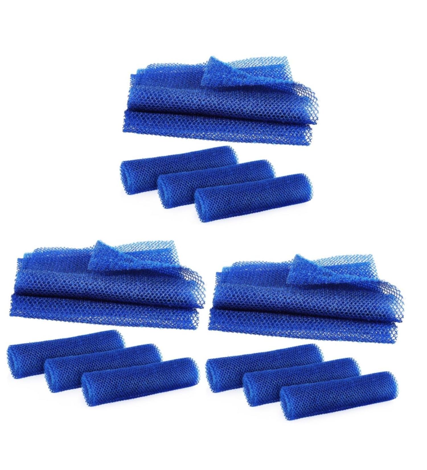 FRCOLOR 12 Pcs Long Bath Towels - Exfoliating African Body Washers & Shower Sponges | Premium Nylon Loofah Cloths for Deep Cleaning - Buy Online on GoSupps.com