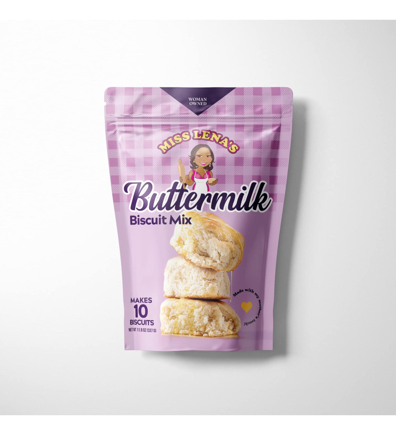Miss Lena's Buttermilk Biscuit Mix - Homemade Flavor in Every Bite - Buy Online on GoSupps.com