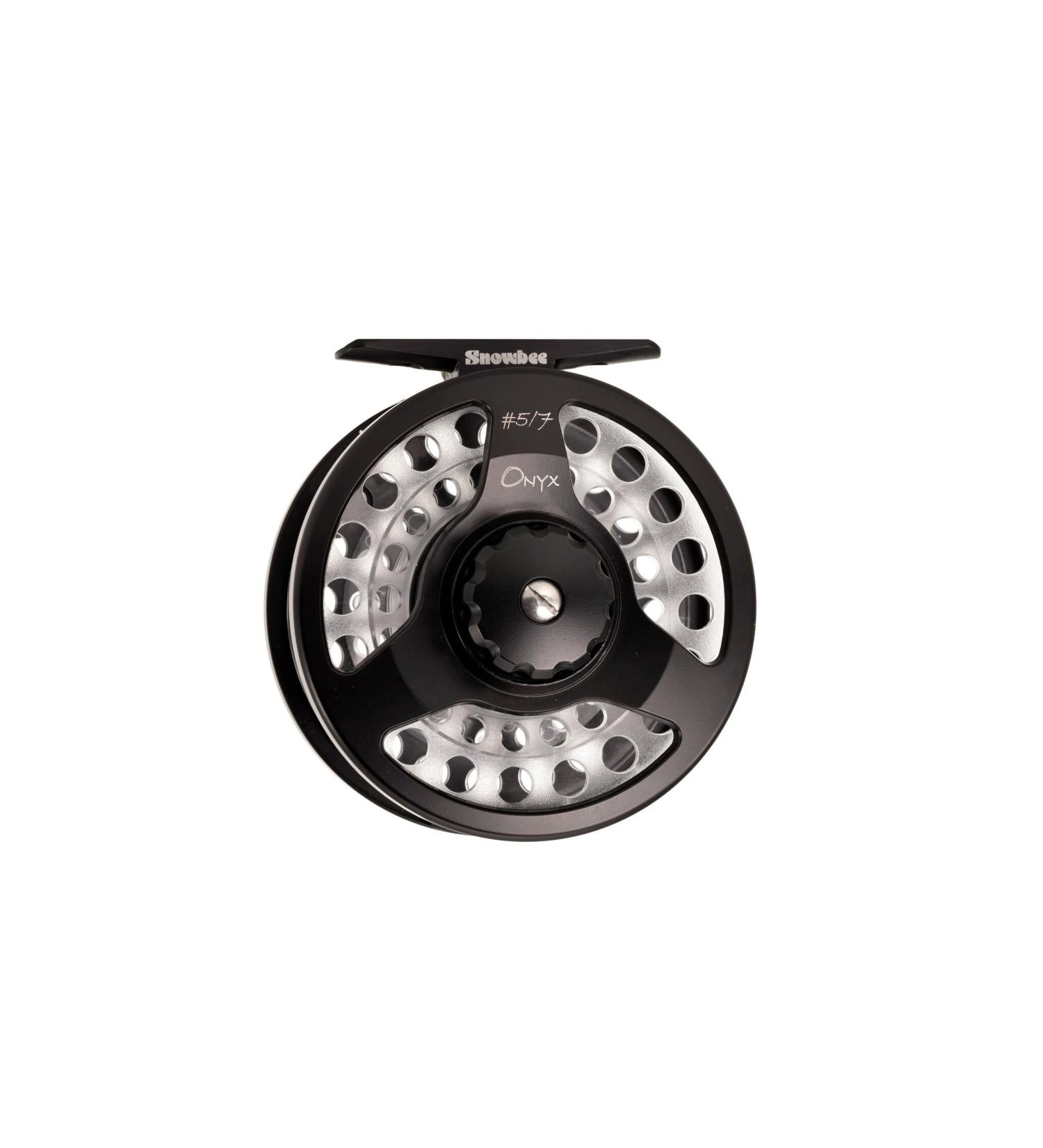 Snowbee Onyx #5/7 Die-cast Cassette Fly Reel - Black, One Size