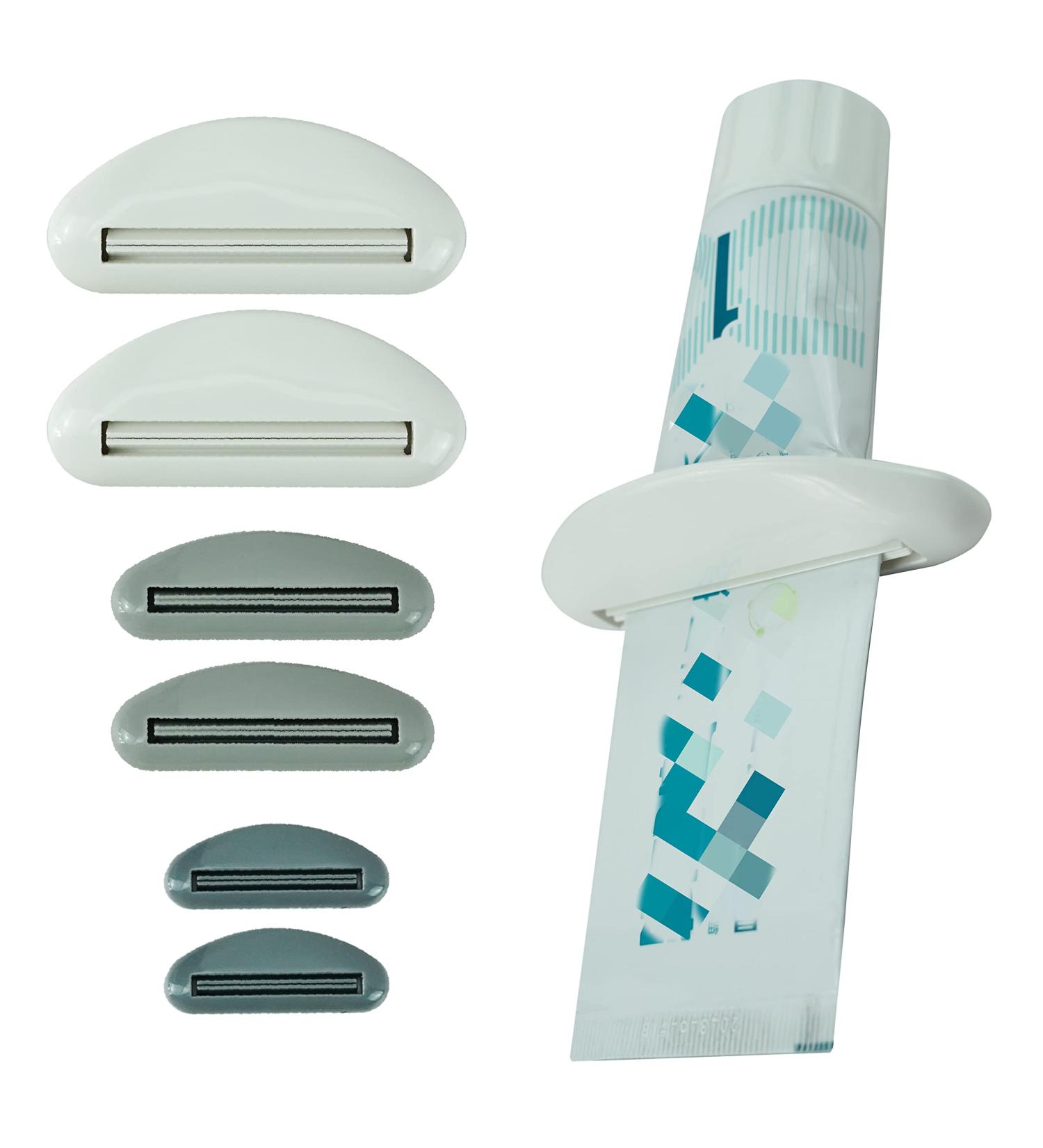 Excelity Tube Squeezer Clip - Set of 6 | For Toothpaste, Hand Cream, Paint, Cosmetics | Easy Press & Reduce Waste - Buy Online on GoSupps.com