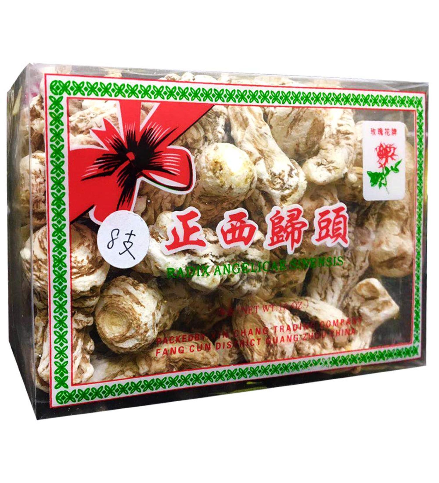 Dang Gui Radix Angelica Sinensis 16 oz - Premium Rose Flower Herbal Supplement - Buy Online on GoSupps.com