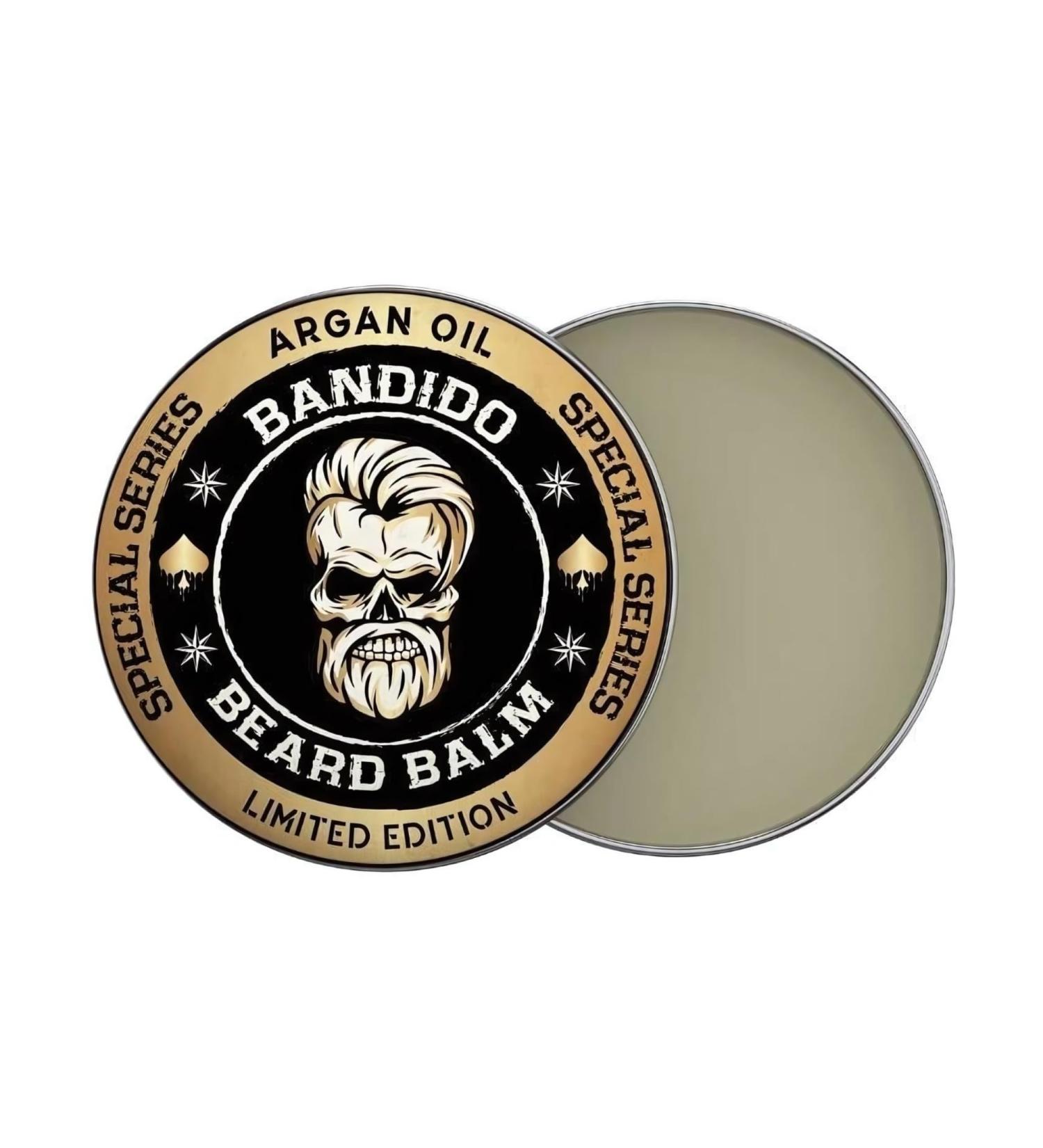 BANDIDO Beard Balm 40 ml Nourishing Men's Beard Care with Natural Oils Strong Hold and Hydration Beard Balm for Beard G - Buy Online on GoSupps.com