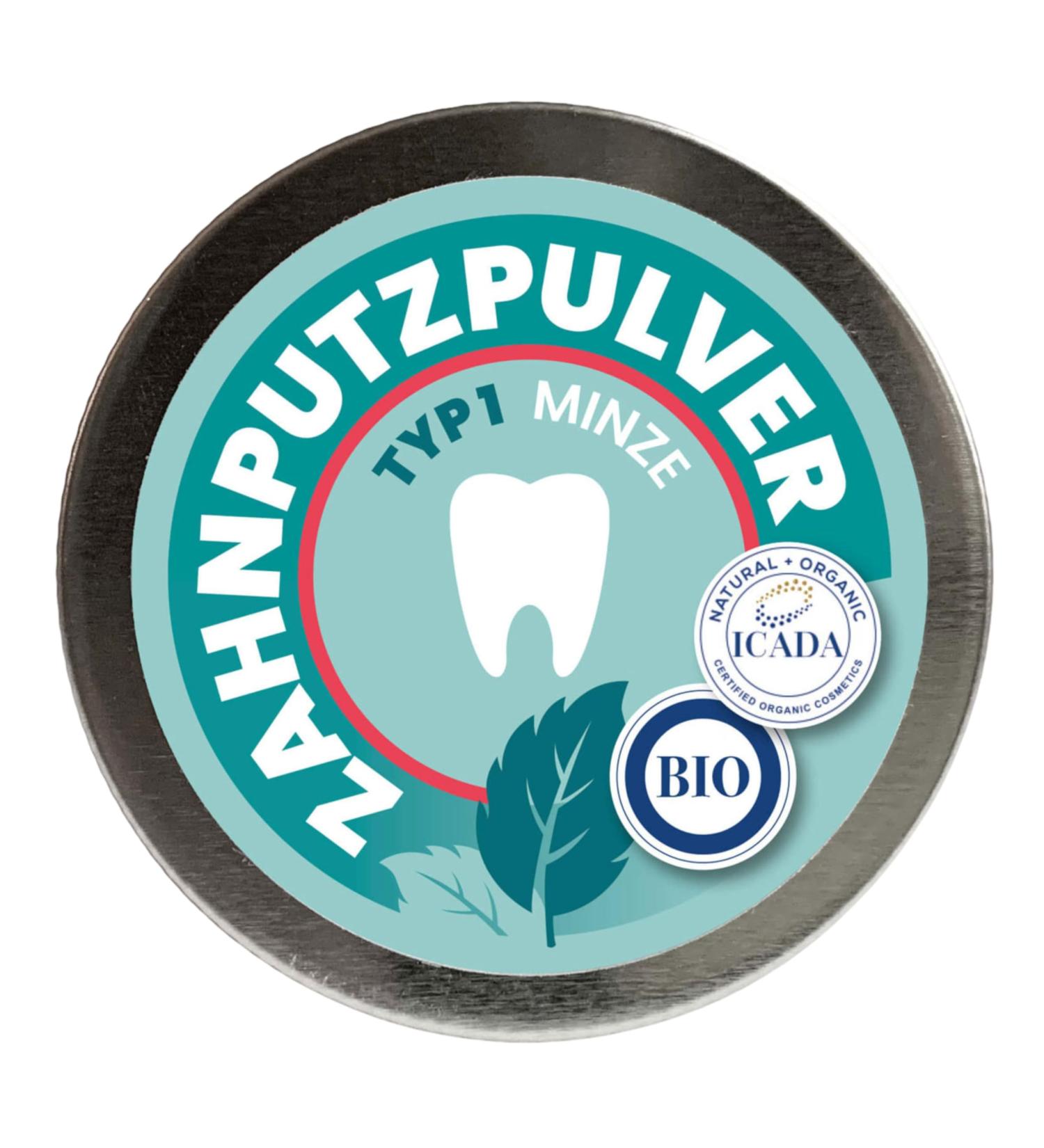  SCHETTLERs Type 1 Powder | Natural Dental Care | Tinplate Screw Top Box 30g - Buy Online on GoSupps.com