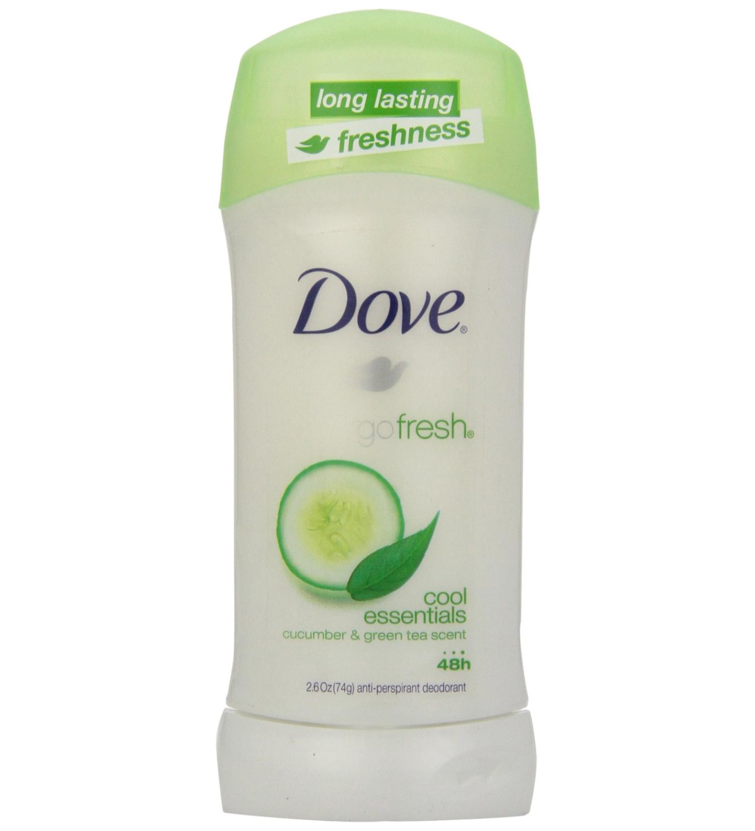 Buy Dove Ultimate Go Fresh Cool Essentials Anti-Perspirant/Deodorant - Green Tea 2.6 oz (Pack of 4) | International Shipping Available - Buy Online on GoSupps.com