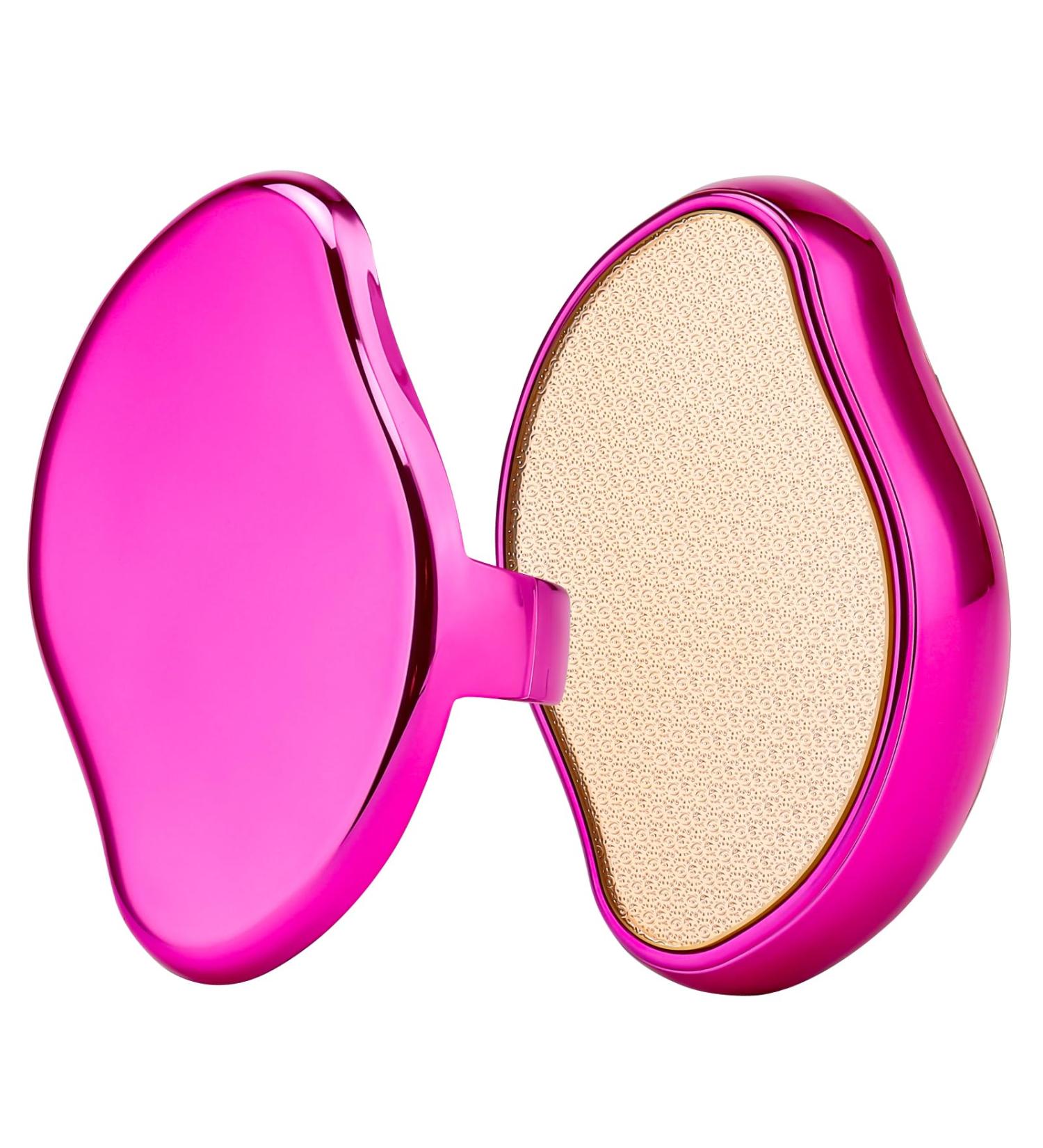 Premium Glass Foot File & Callus Remover - Pink | Dead Skin Scrubber & Heel Care with Stylish Lid - Buy Online on GoSupps.com