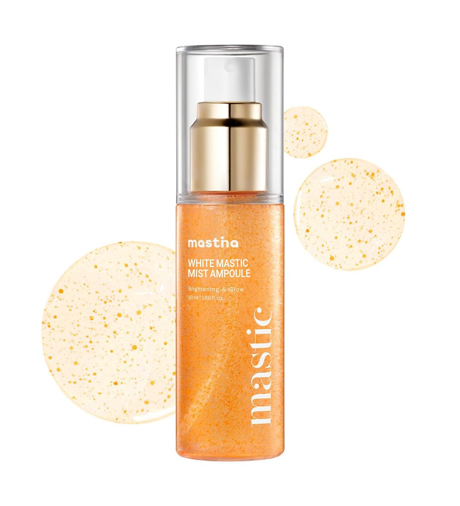 MASTINA Mastic Face Spray - Hydrating Facial Mist for Natural Glow | Portable Korean Skincare | Travel Essential for Dry Skin (1.69 fl oz - Buy Online on GoSupps.com