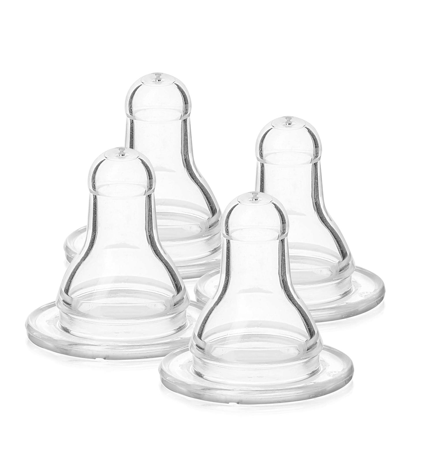 Evenflo 4 Pack Classic Silicone Nipple Slow Flow - Best for Baby's Feeding Needs - Buy Online on GoSupps.com