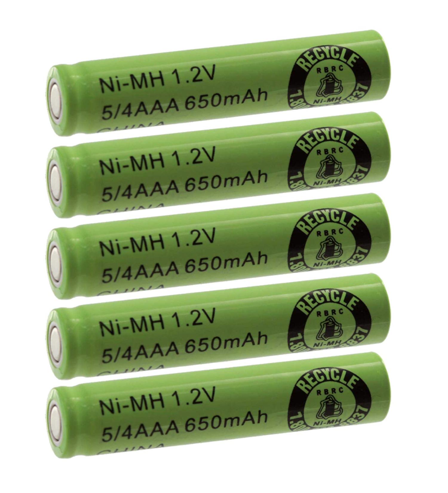 5pc Exell 5/4AAA 1.2V 700mAh NiMH Rechargeable Batteries for Telecoms UPS RC Devices & Tools - International Shipping Available - Buy Online on GoSupps.com