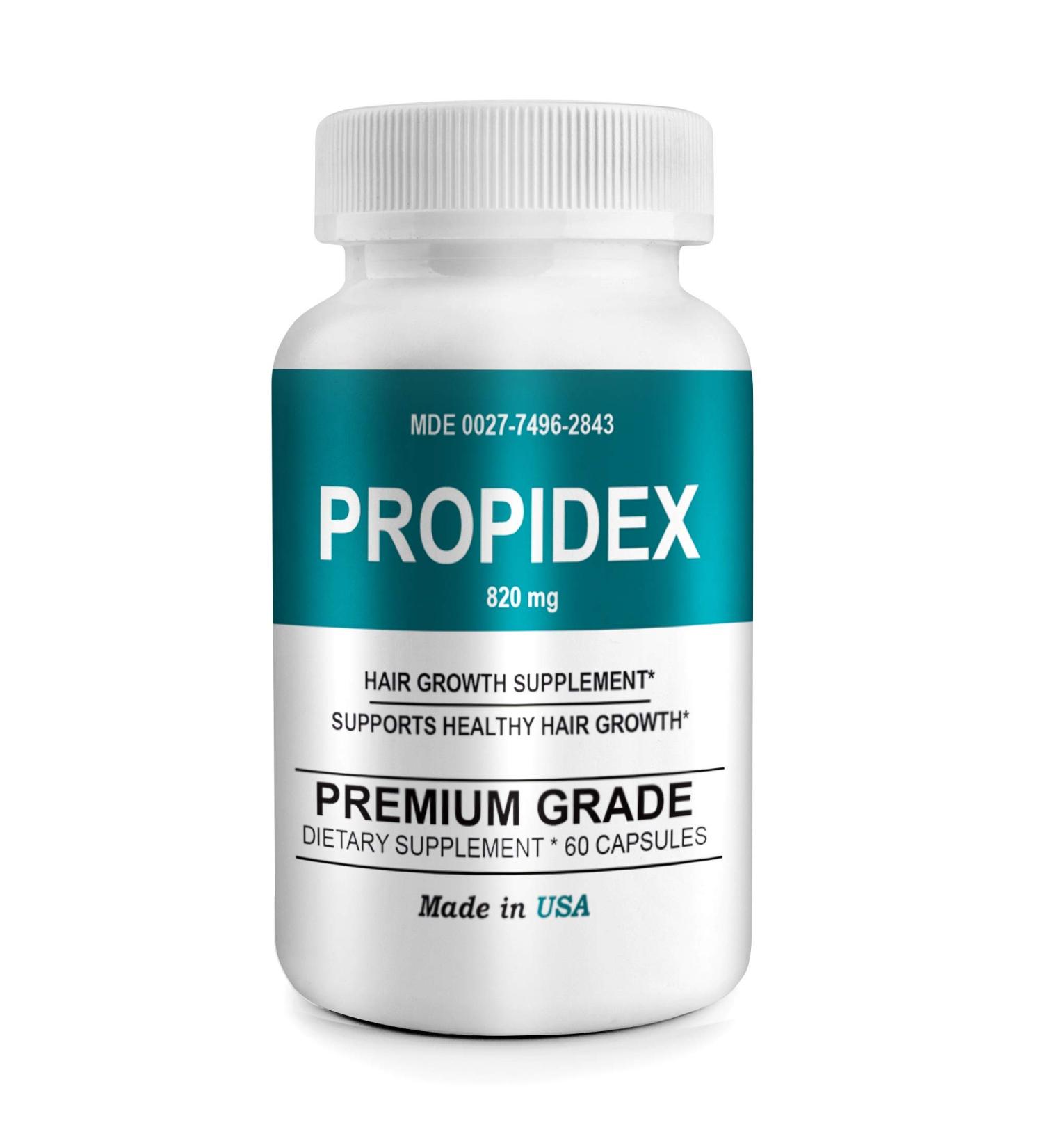 PROPIDEX Premium Hair Regrowth Treatment for Men & Women | Biotin & Saw Palmetto Formula to Prevent Hair Loss & Stimulate Follicles - Buy Online on GoSupps.com