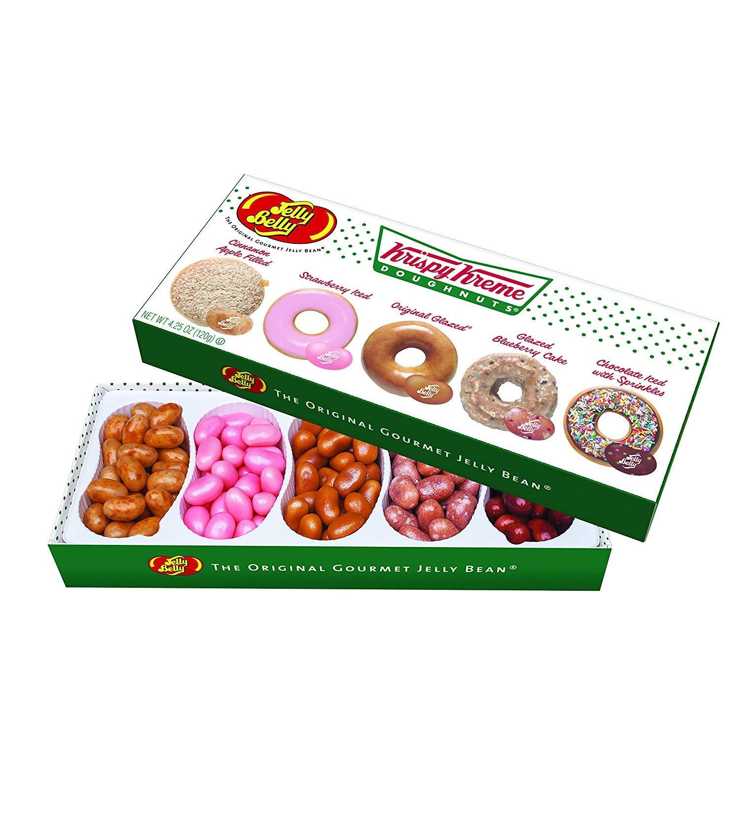 Jelly Belly Candy 64787 4.25oz KK Gift Box - 5 Flavors Krispy Kreme - Multi-colored - 4.25 oz - Pack of 1 - Buy Online on GoSupps.com