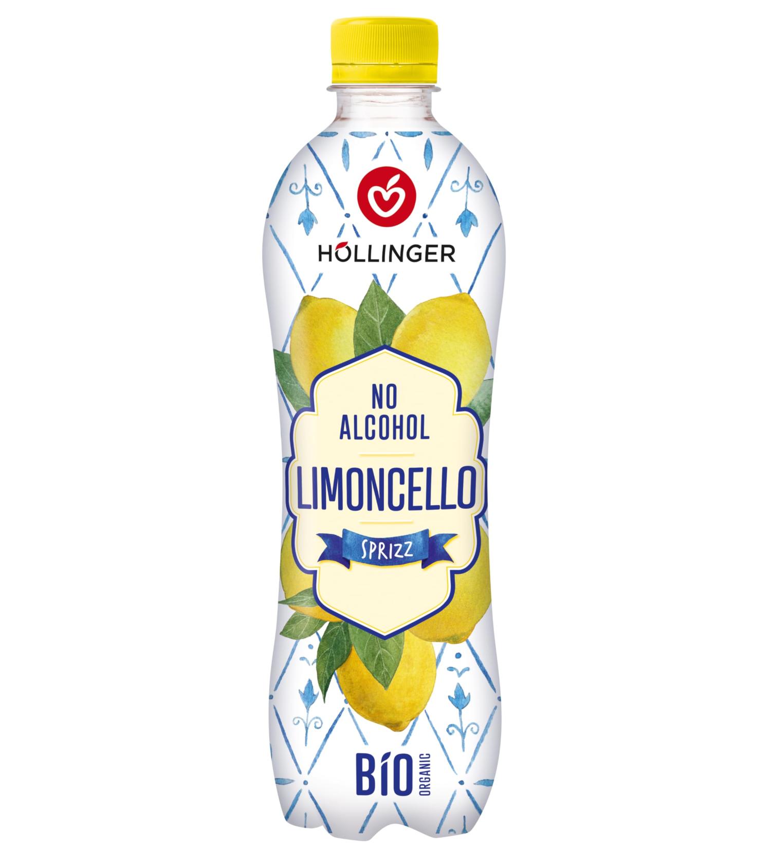 H llinger Limoncello Sprizz Bio Boisson P tillante sans Alcool au Citron 500ml - Buy Online on GoSupps.com