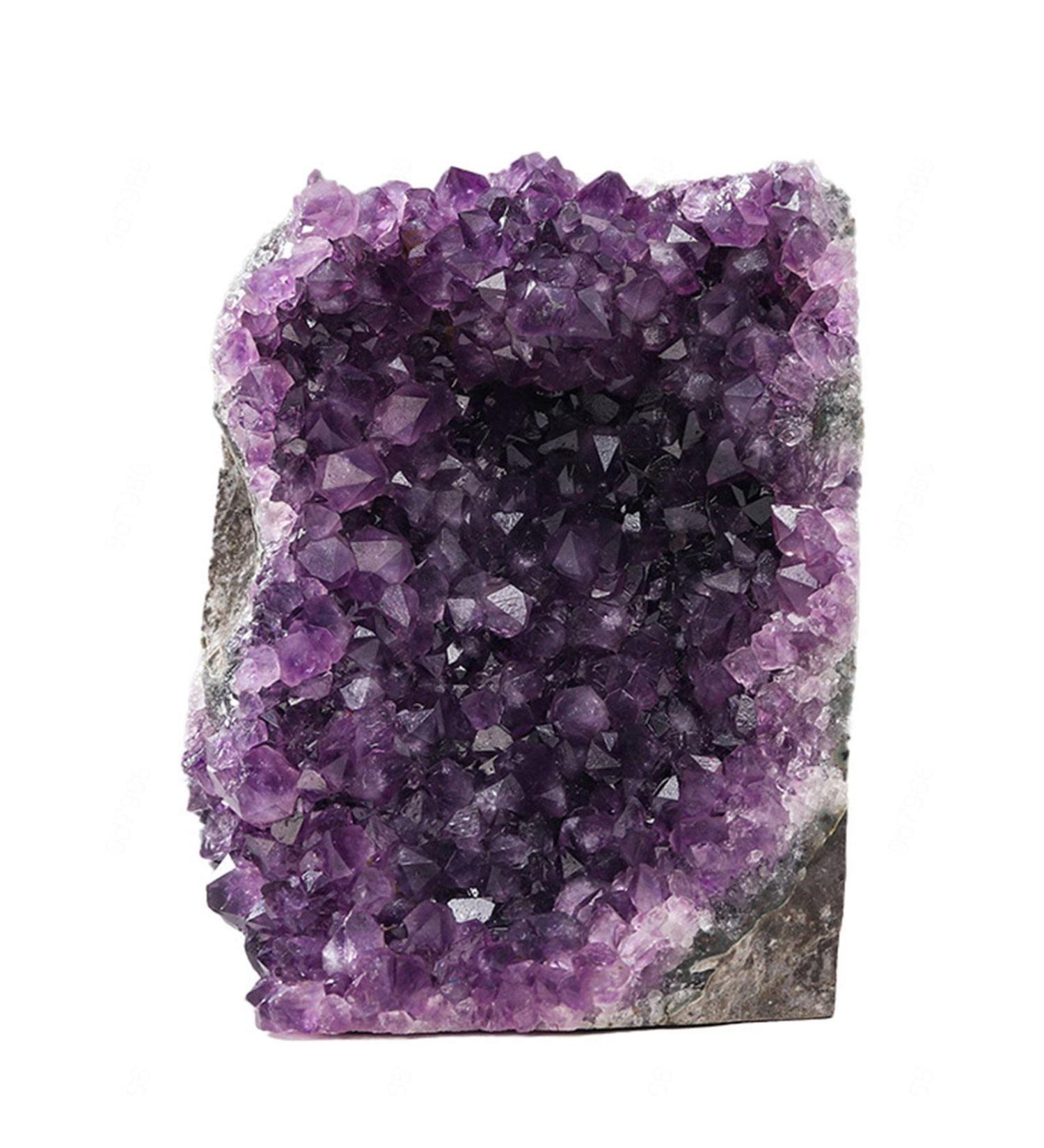Room Decoration Amethyst Cluster - Uruguay Irregular Purple Quartz Crystal Cluster with Polished Edges - Natural Amethyst Specimen for Home Decor Gifts Ornament Geography Teaching 3.3lbs (Size : 4.4l 4.4lbs - Buy Online on GoSupps.com