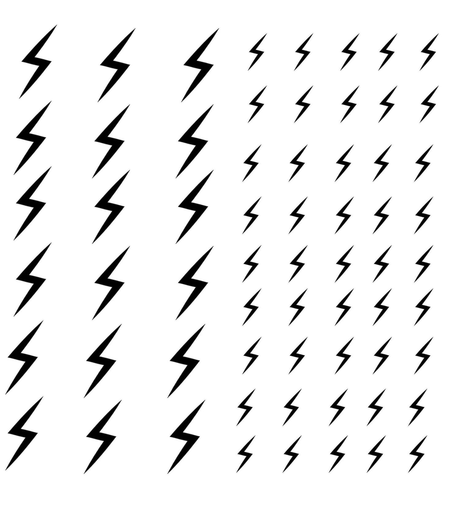 Tattoonova Temporary Tattoo Set for Men - 6 Lightning Designs, Body & Face Sleeves, Party Favors - Fake Thunder Tattoos - Buy Online on GoSupps.com