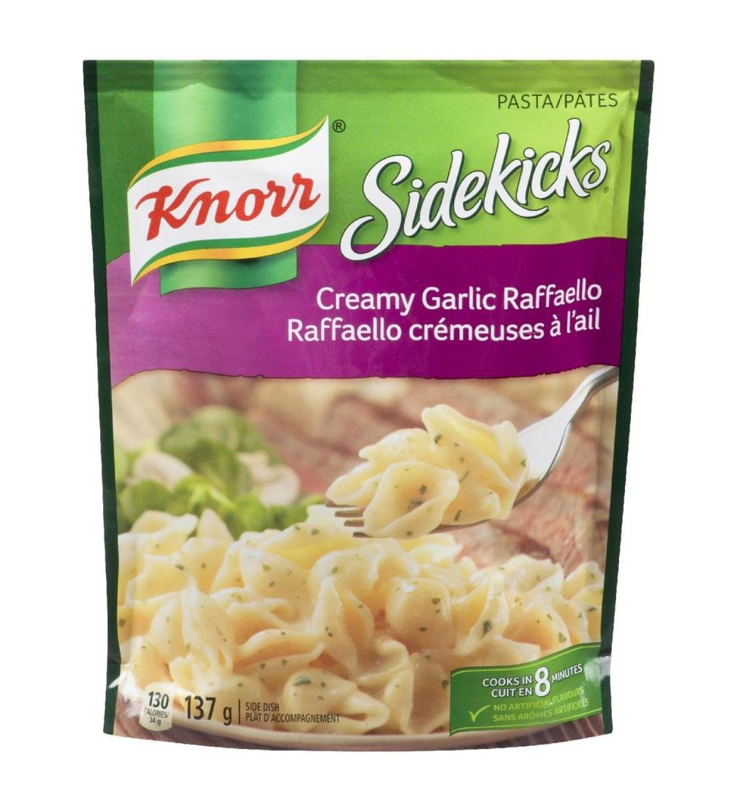 Knorr Sidekicks Creamy Garlic Raffaello Pasta Side Dish - Buy Online on GoSupps.com