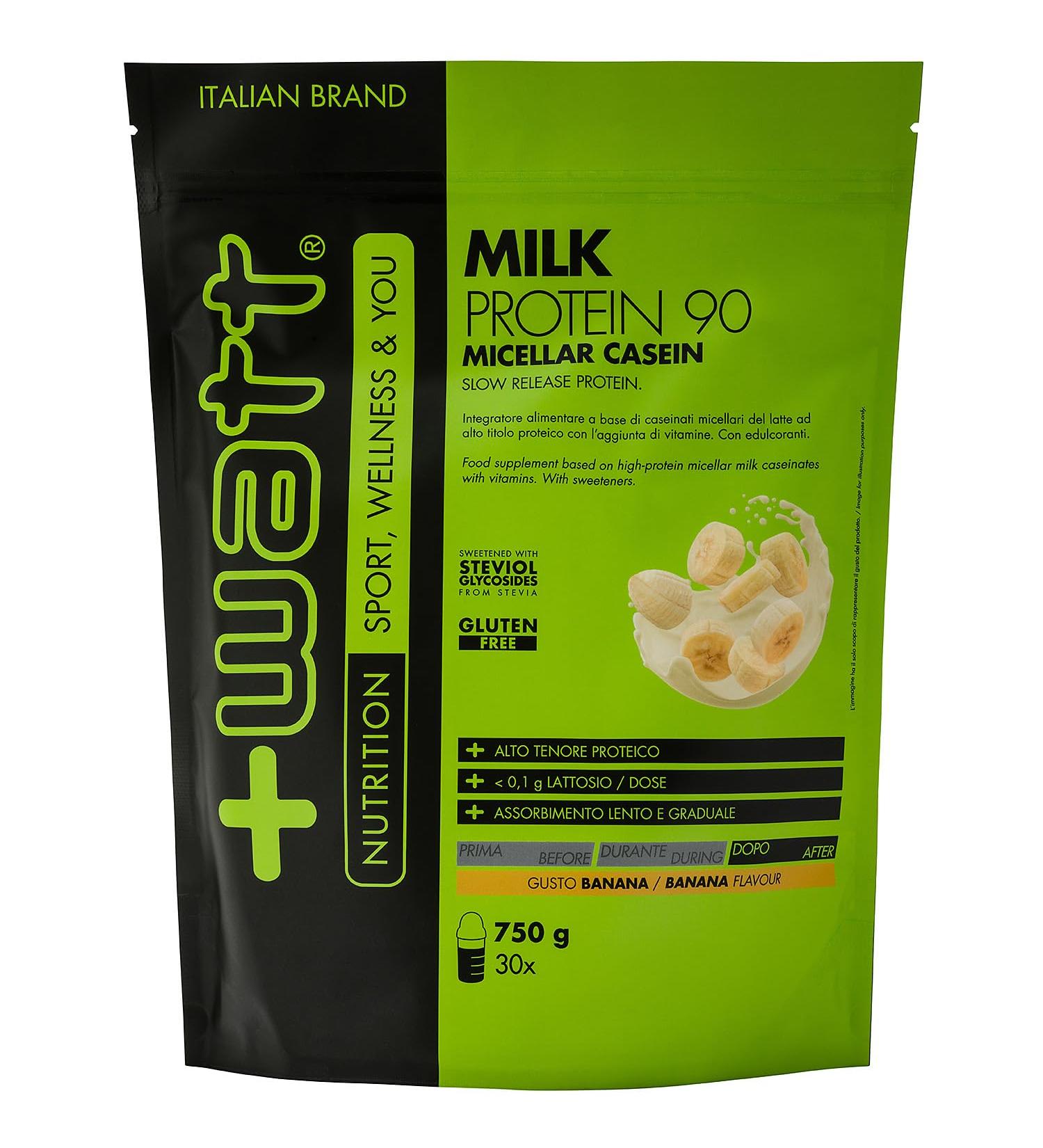 Watt Milk Protein 90 Doypack 750 g banaan - Buy Online on GoSupps.com