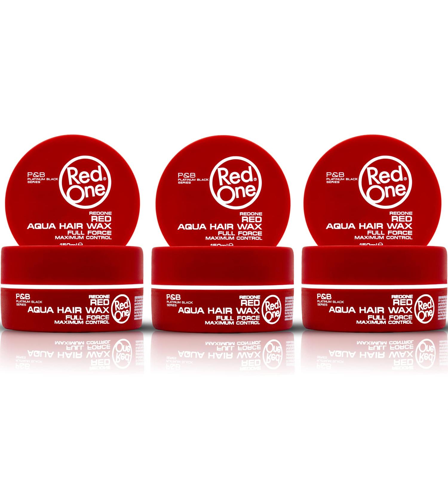 Buy RedOne Aqua Wax Full Force Red 150ml - 3 Pack | International Shipping Available - Buy Online on GoSupps.com