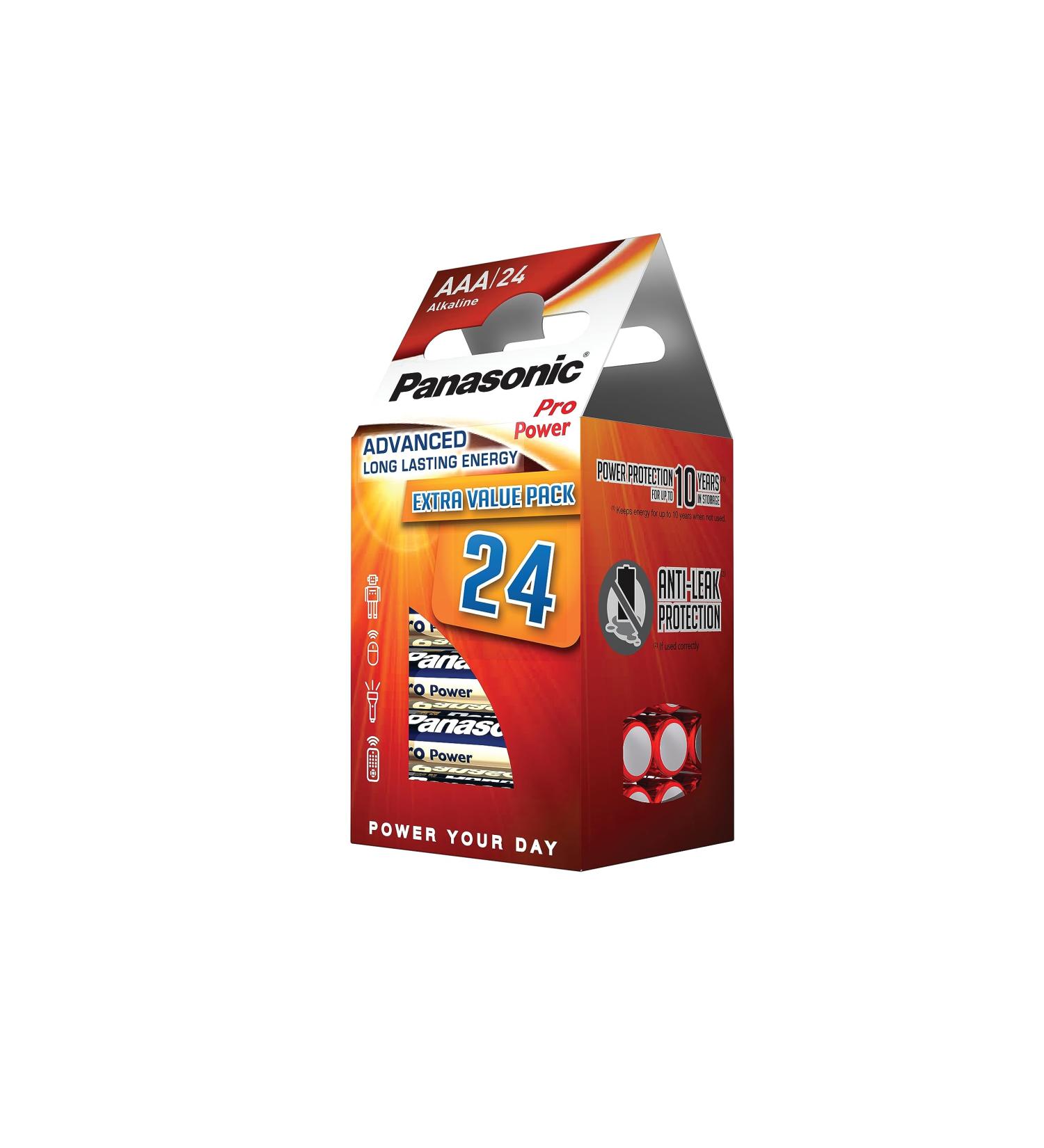 Panasonic 1x24 pro power diamond micro aaa 24 pezzi AAA