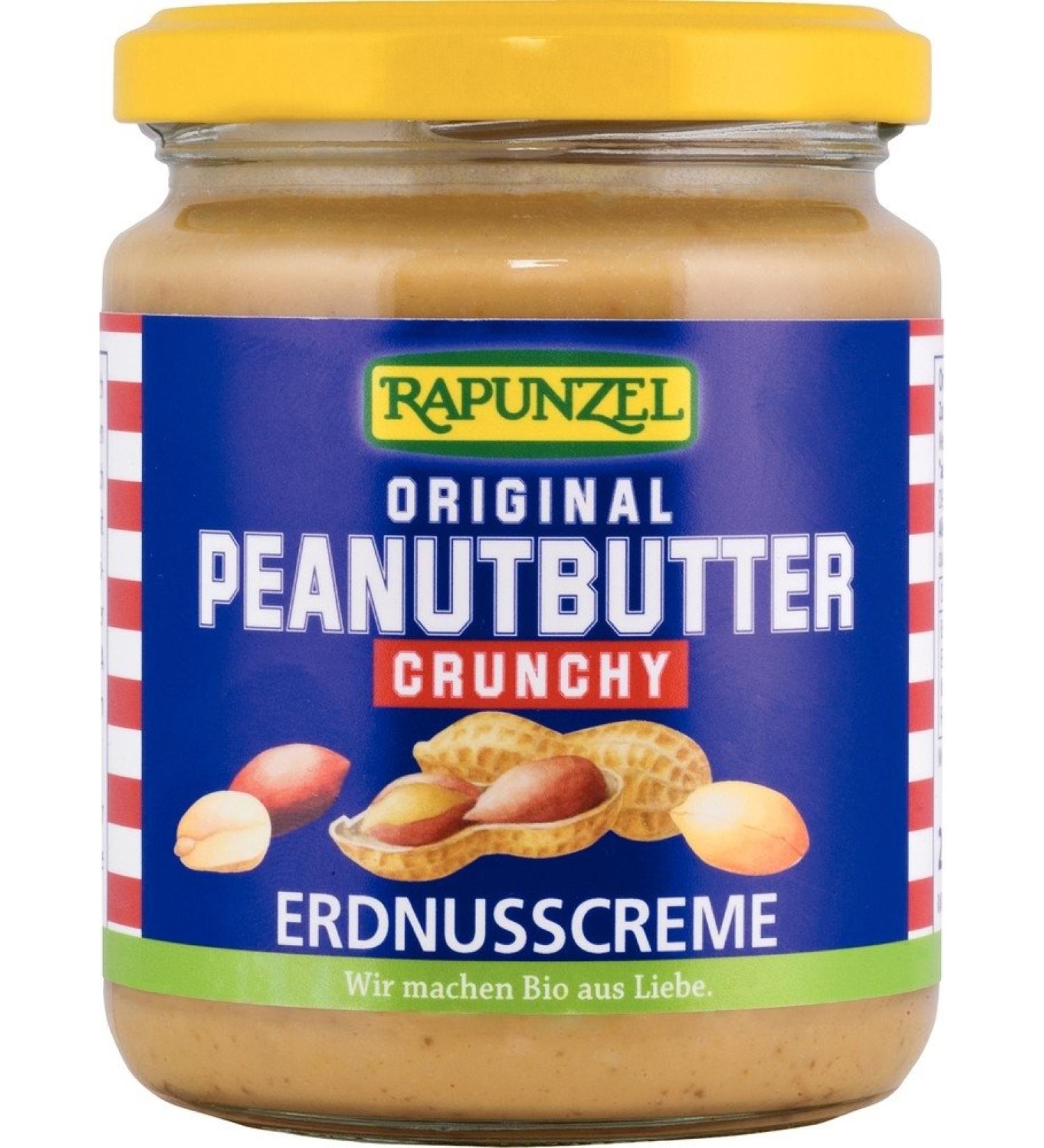  Rapunzel Rapunzel Organic Crunchy Peanuta Butter 250g - Buy Online on GoSupps.com