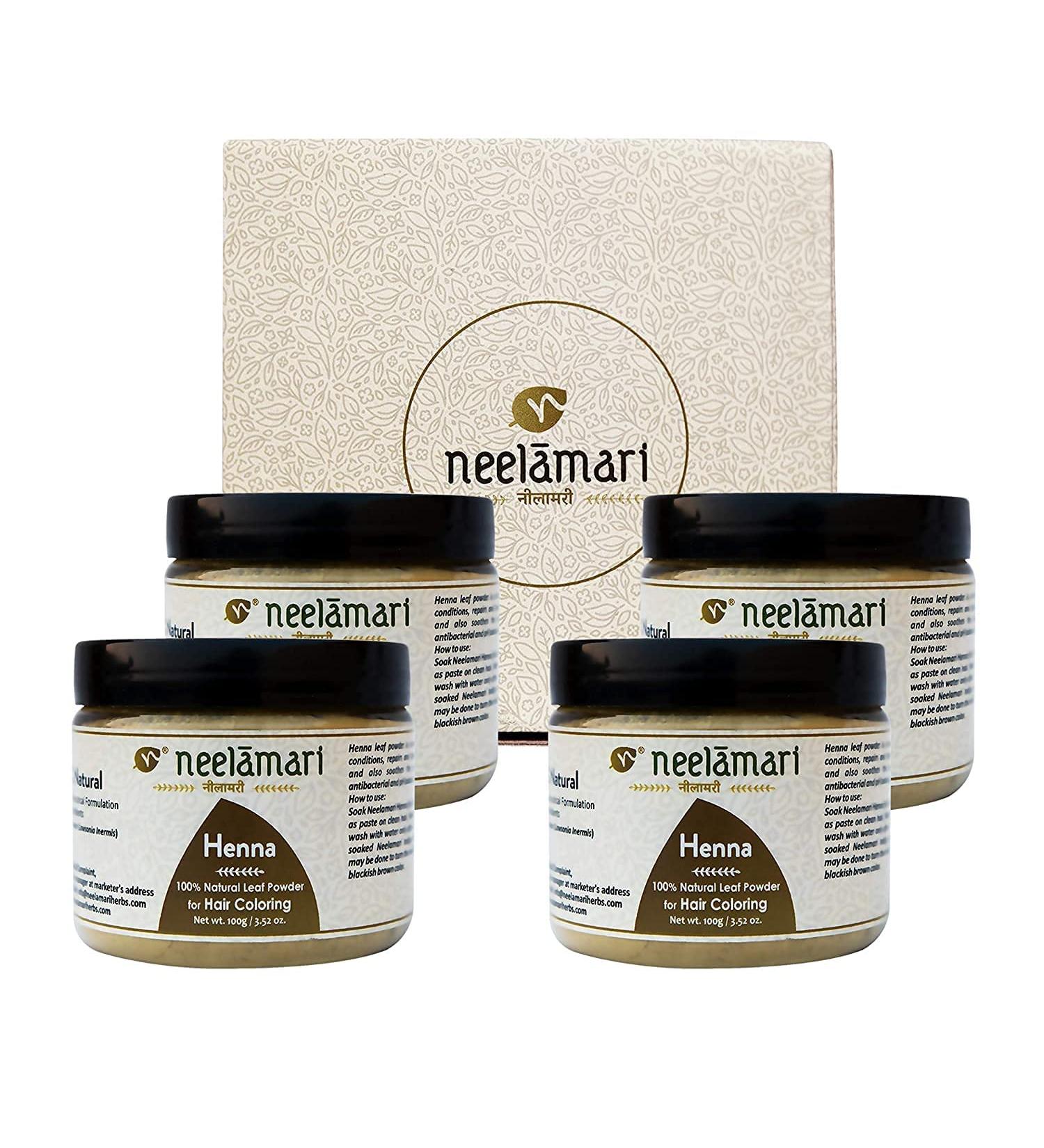  QURA QURA Henna Leaf Powder (400g 100g each) - Pack of 4 - Buy Online on GoSupps.com