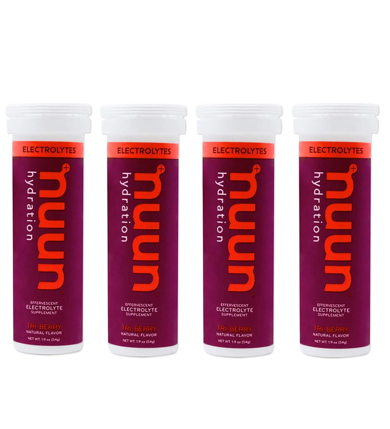 Nuun Bev Tube Tri Berry - Hydration Tablets for Optimal Performance | Shop Internationally - Buy Online on GoSupps.com