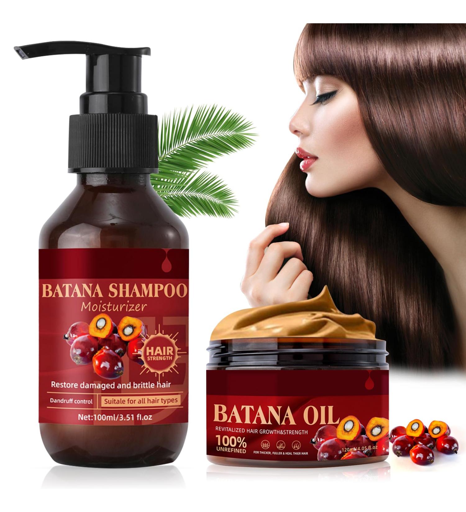 Batana Oil Shampoo et Apr s-shampooing pour la Croissance et la Pr vention de la Chute des Cheveux - Nourrissant pour Cuir Chevelu Sec Shampooing et apr s-shampooing Sets - Buy Online on GoSupps.com
