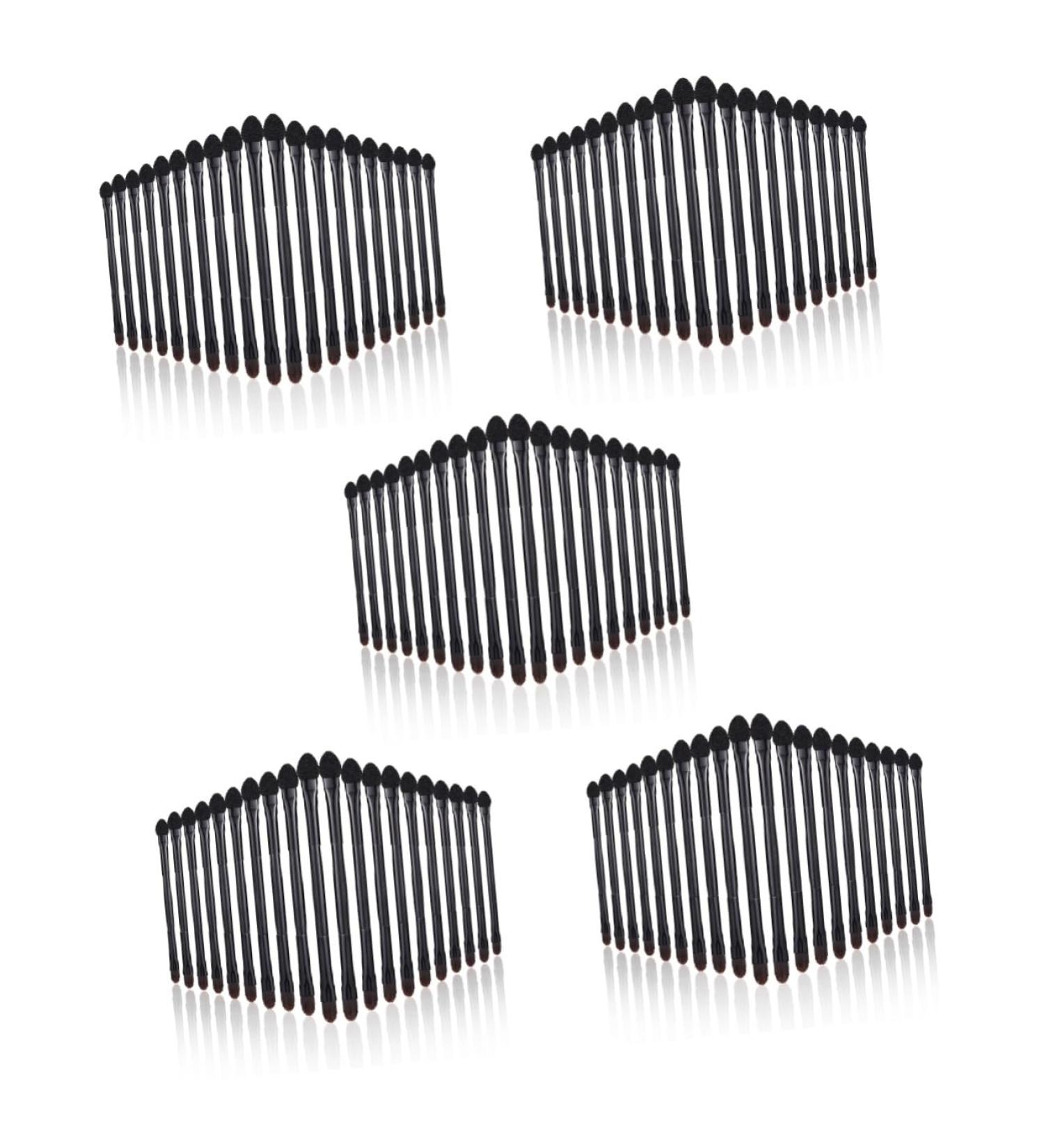 FOMIYES 100 Pcs Double Eye Shadow Makeup Eyeshadow Double Ended Blush Eye Shadow Brush Major Sponge Brush - Buy Online on GoSupps.com