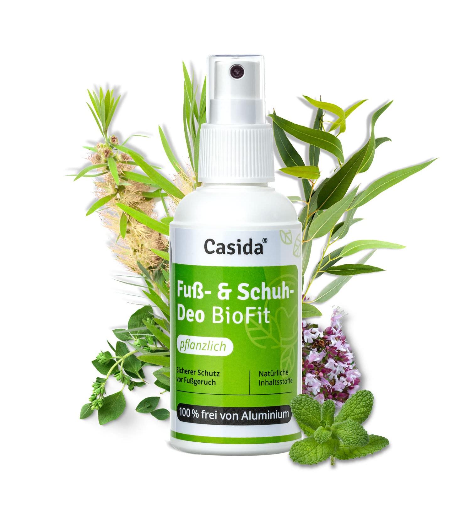 Buy Biofit Foot & Shoe Deo Spray Aluminum-Free Antibacterial Protection Against Foot Odor & Sweaty Feet for Sports Hiking and Work Shoes - Effective against Fungi! - Buy Online on GoSupps.com