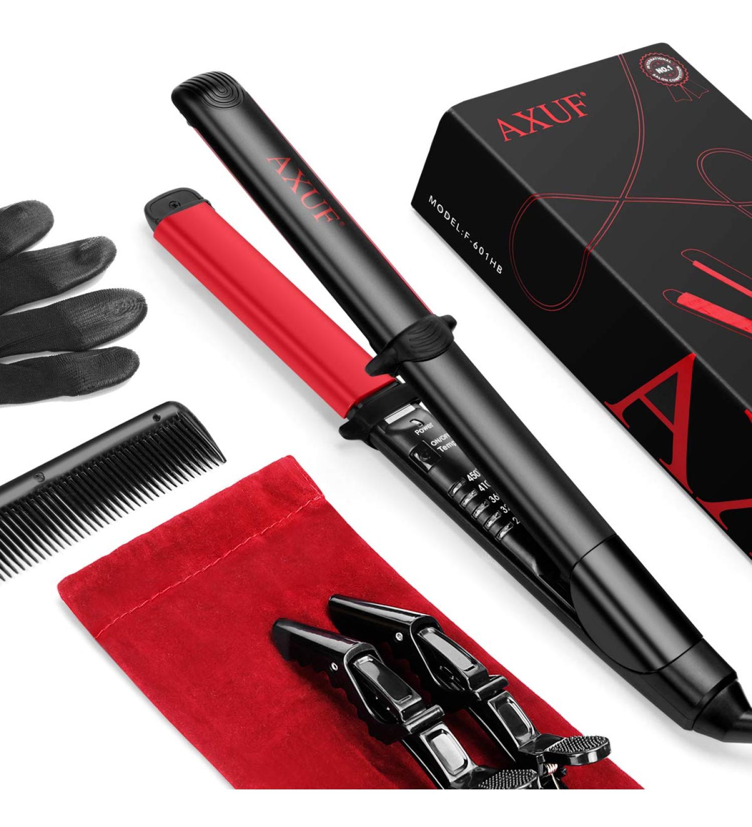 Buy 2 in 1 Hair Straightener & Curling Iron | Adjustable Temp Auto-Off Dual Voltage - Perfect for International Shipping - Buy Online on GoSupps.com