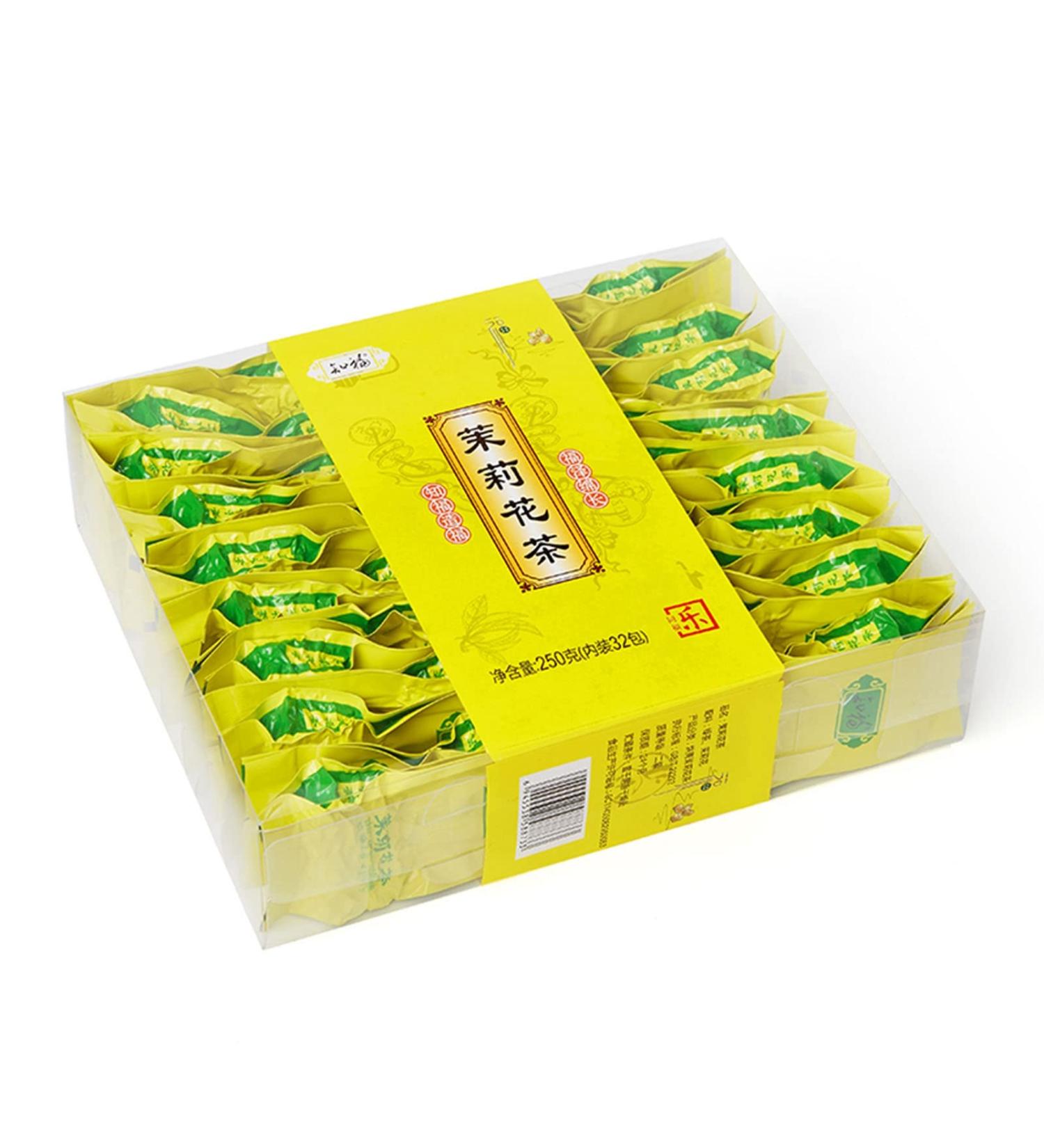 Tea Leaves Jasmine Tea 32 Count Delicate Fragrance Jasmine Green Tea Picking Before Pure Brightness for Guests Receiving - Buy Online on GoSupps.com