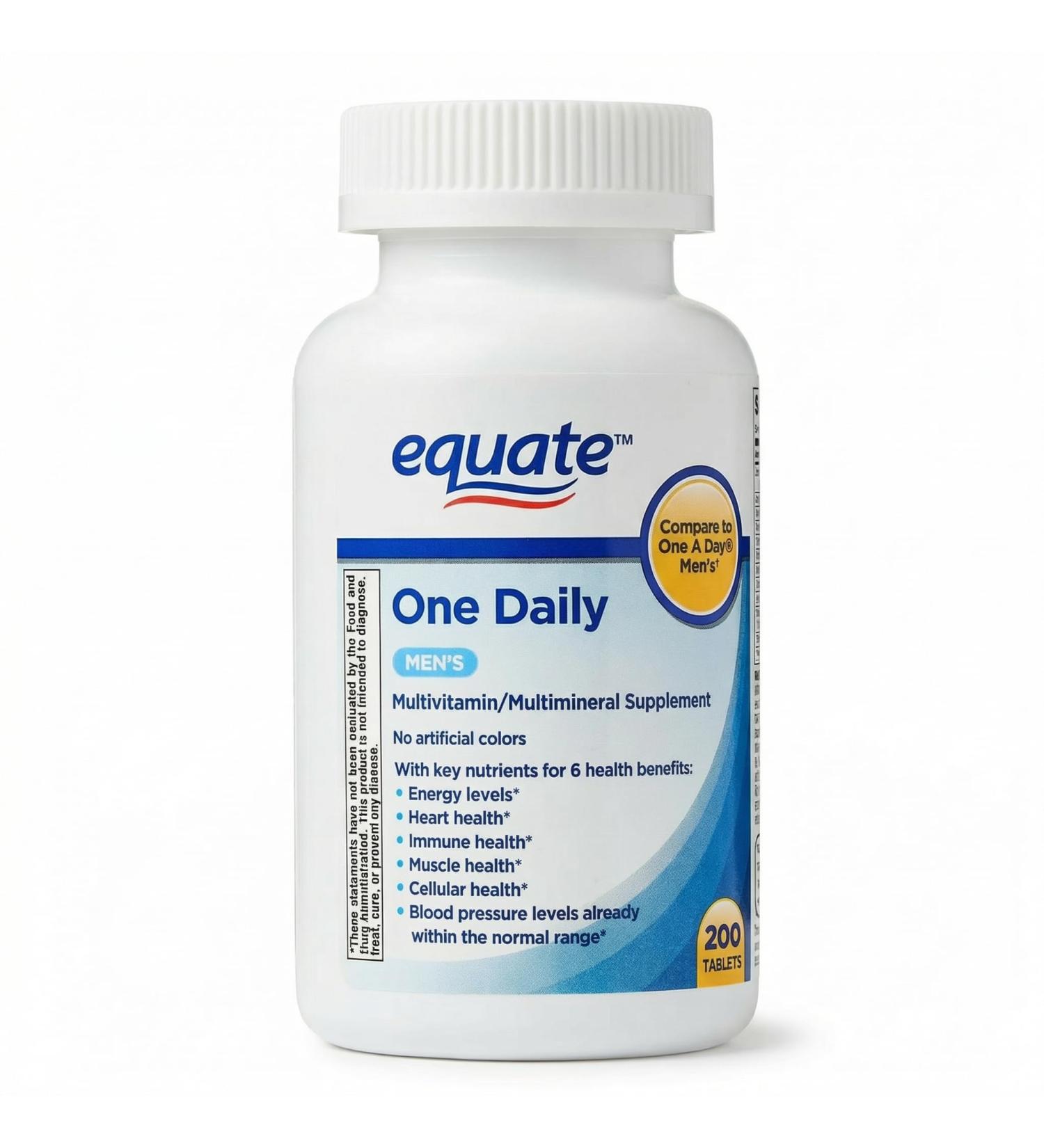 Men Multivitamin Tablets 200 Count Multivitamin for Men Iron-Free Mens Vitamins Multivitamin Daily Multi Vitamin Men Formula - Buy Online on GoSupps.com