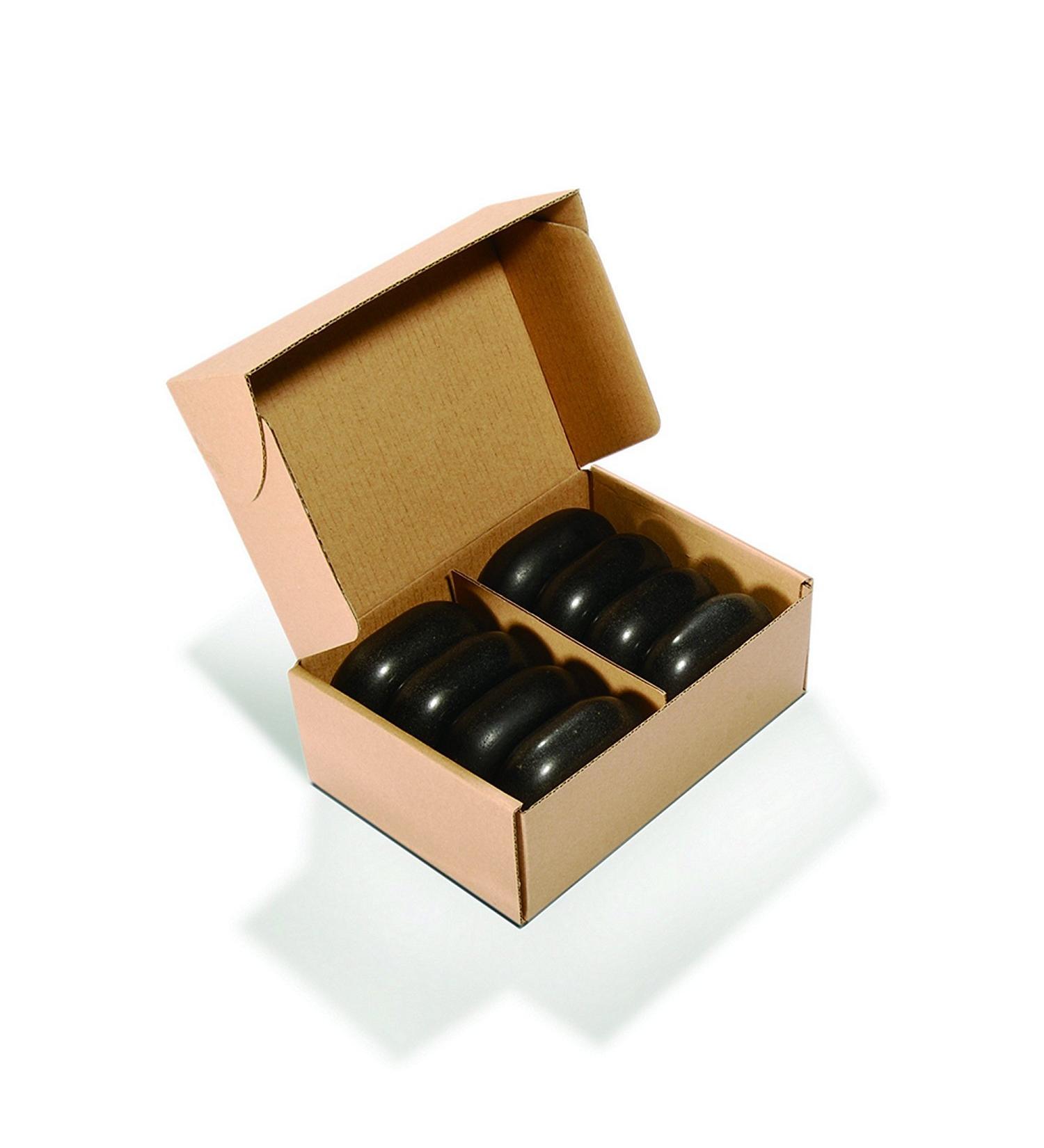 Master Massage Large Ovular Basalt Hot Stone Massage Stones - Premium Quality for Relaxation & Therapy | America Brand (X) - Buy Online on GoSupps.com