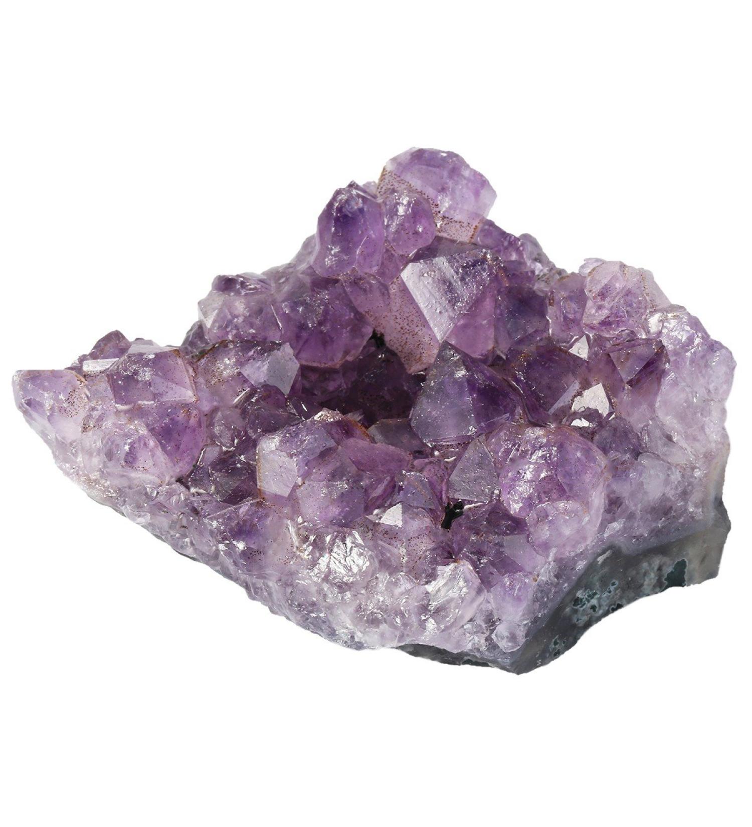 Natural Amethyst Healing Crystal Cluster - Reiki Gemstone Specimen Home Decor - 1pc Amethyst (100-150g) - Buy Online on GoSupps.com
