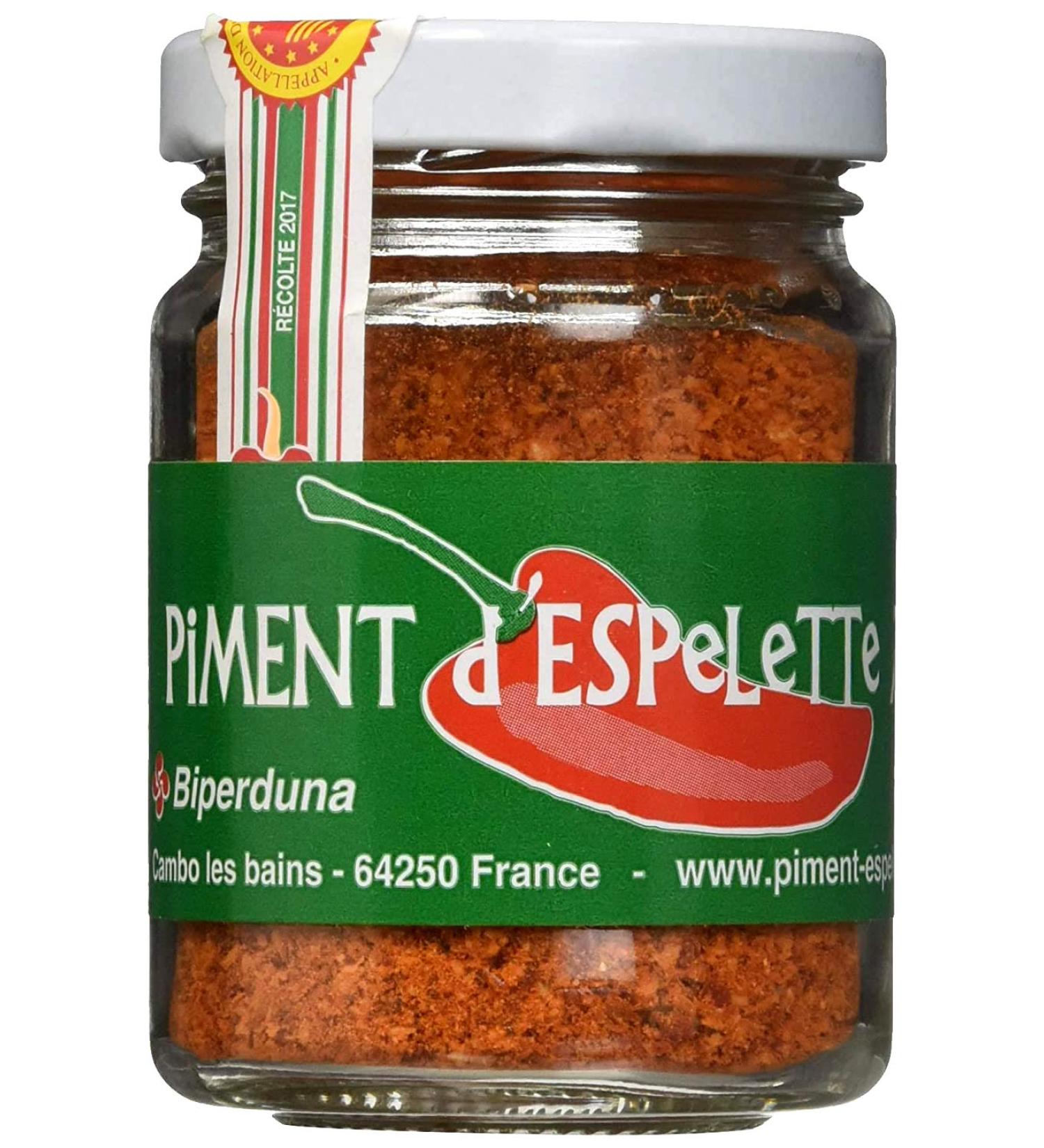 Piment d'Espelette - Red Chili Pepper Powder from France 1.41oz