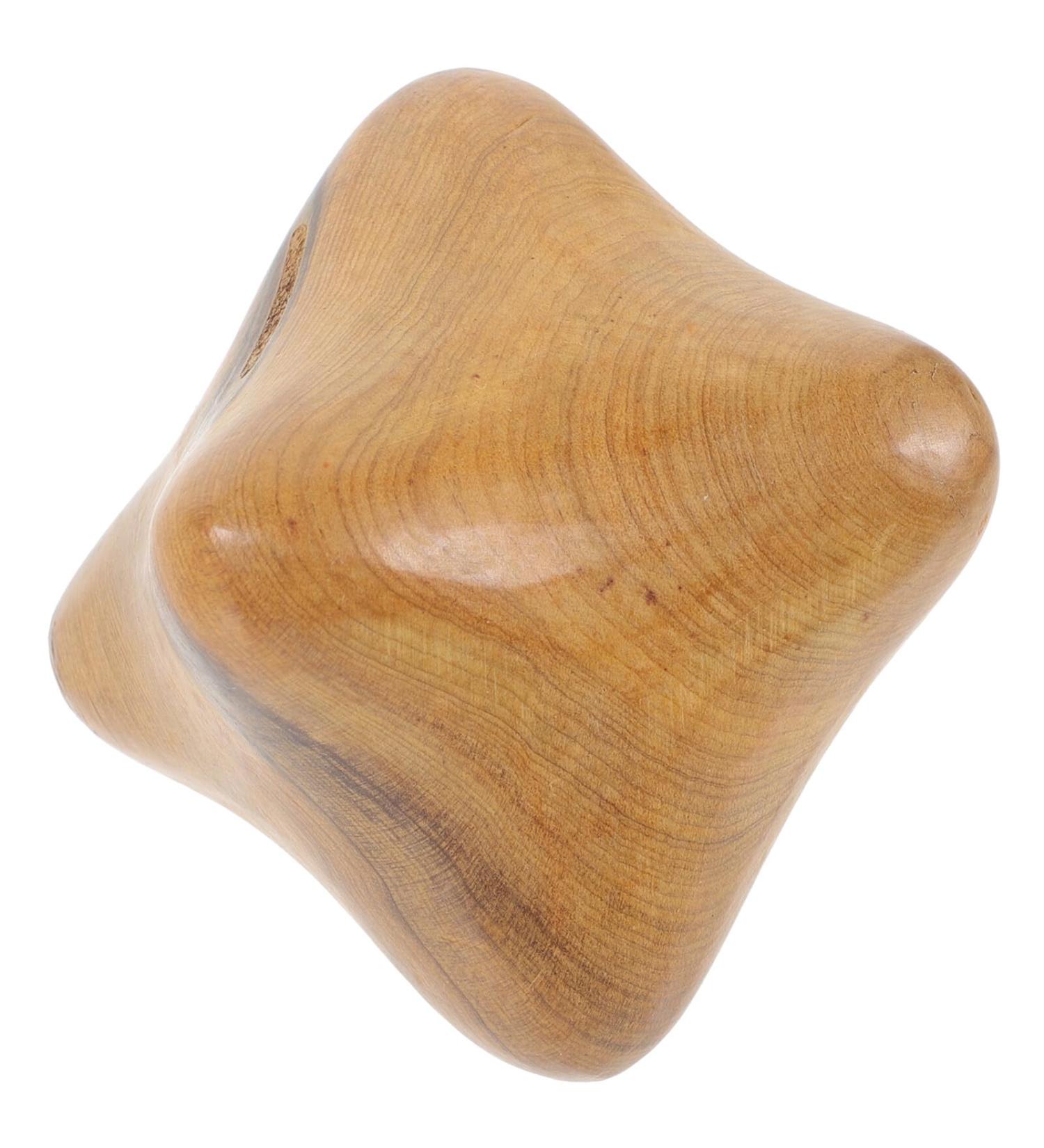 Buy Healvian Hexagonal Hand Massage Device - Wood Palm Acupuncture & Thai Trigger Point Ball for Stress Relief | International Shipping Available - Buy Online on GoSupps.com