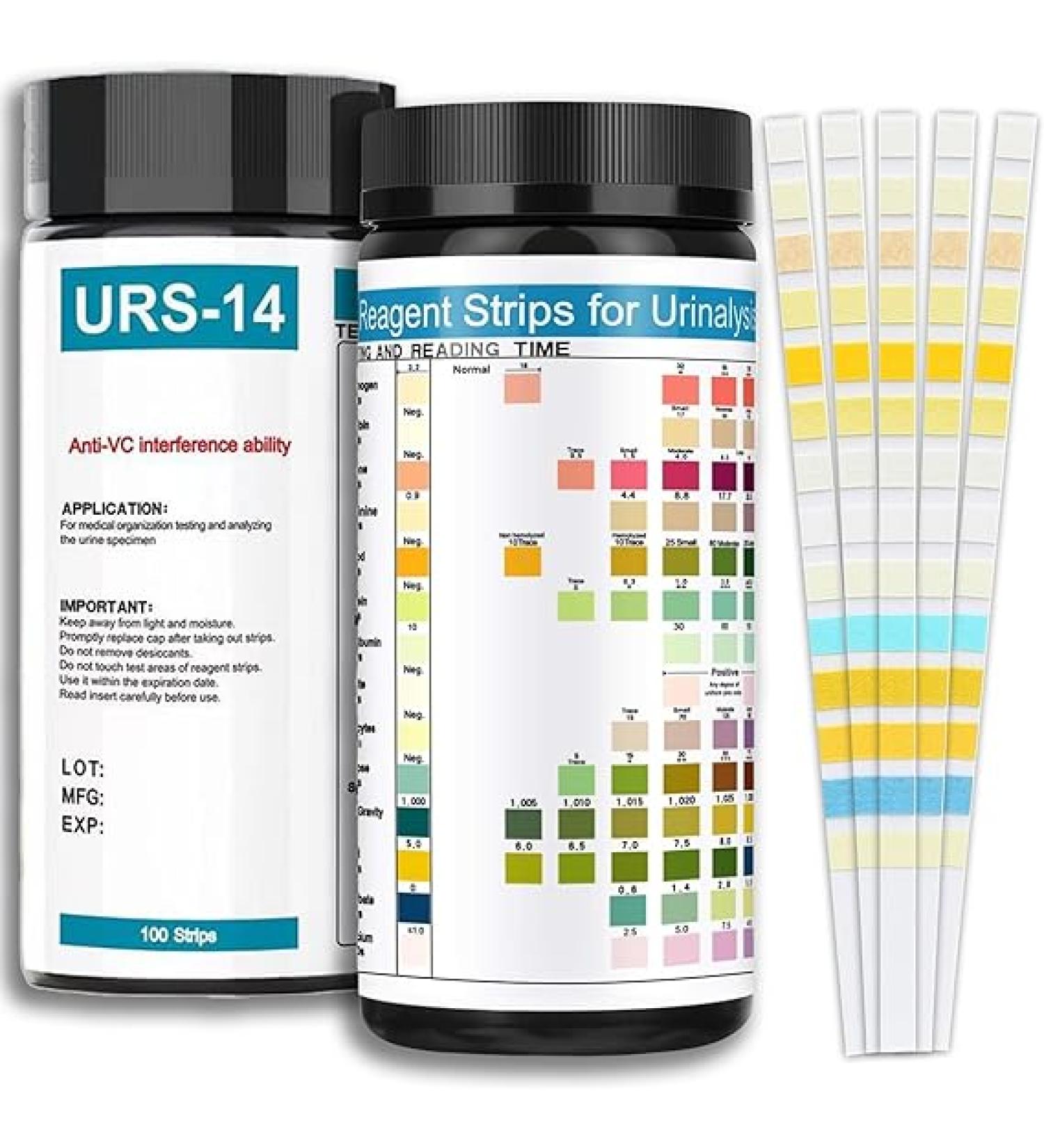 100ct UTI Test Strips for Men & Women - 14 Parameters  Easy Home Testing  Accurate Results - Buy Online on GoSupps.com